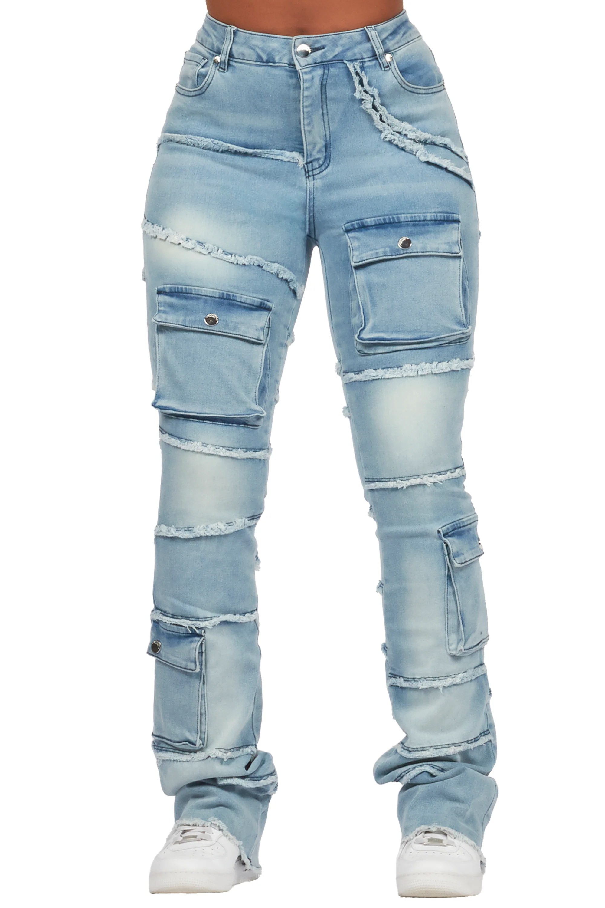 5595-mikayla-blue-stacked-flare-jean-7.webp Mikayla Blue Stacked Flare Jean