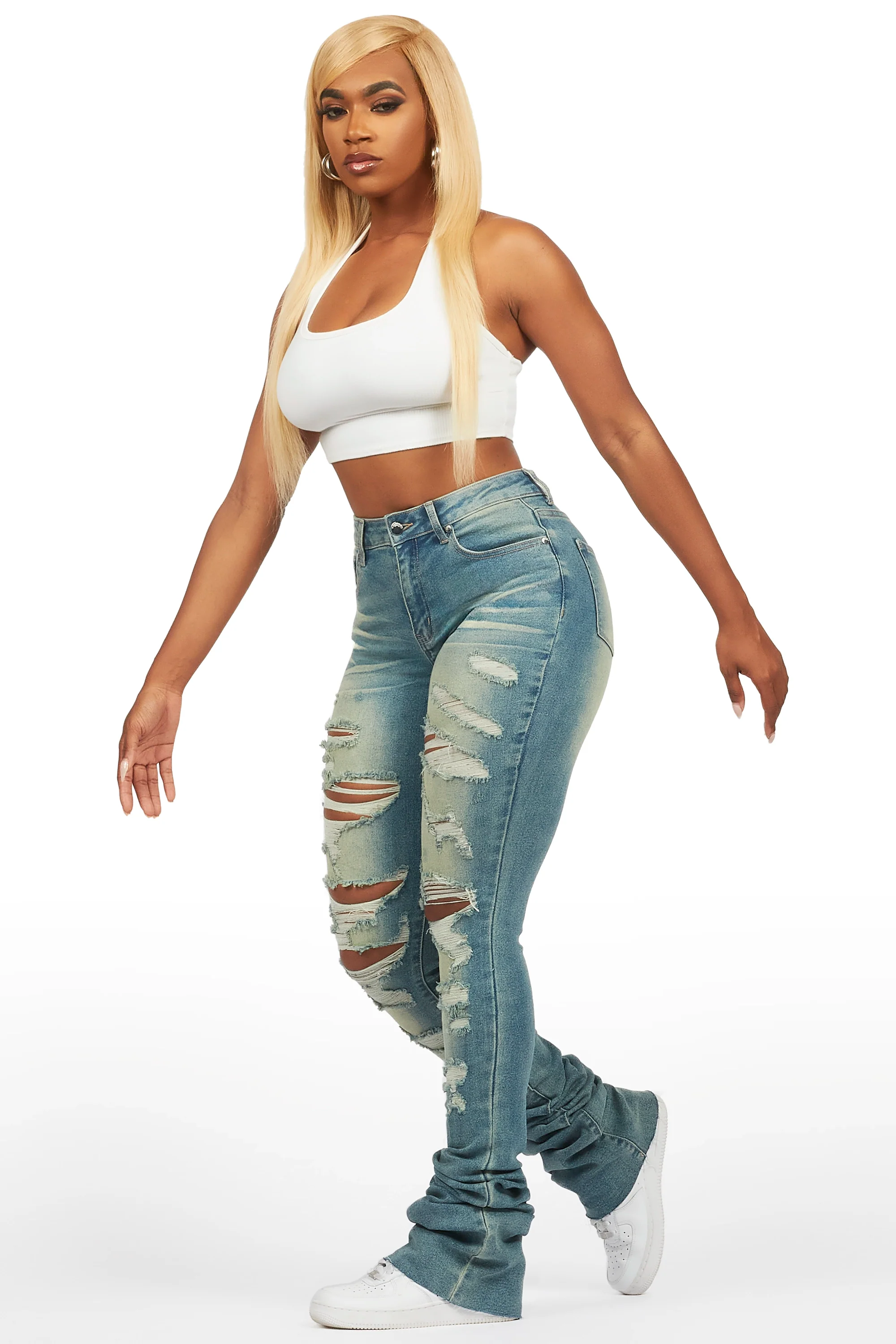 5621-teyja-light-wash-distressed-super-stacked-jean-3.webp Teyja Light Wash Distressed Super Stacked Jean