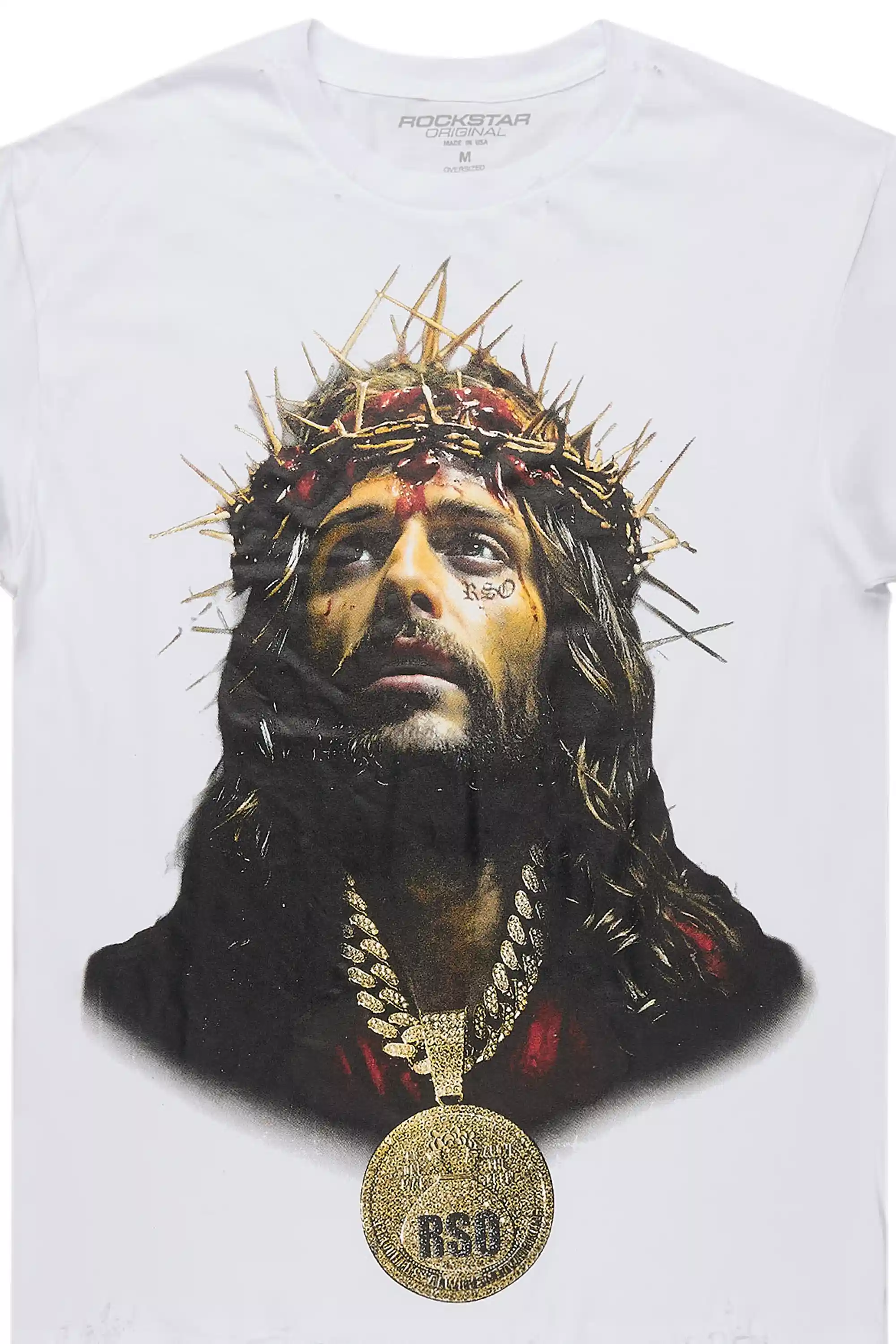 Rongela White Oversized T-Shirt