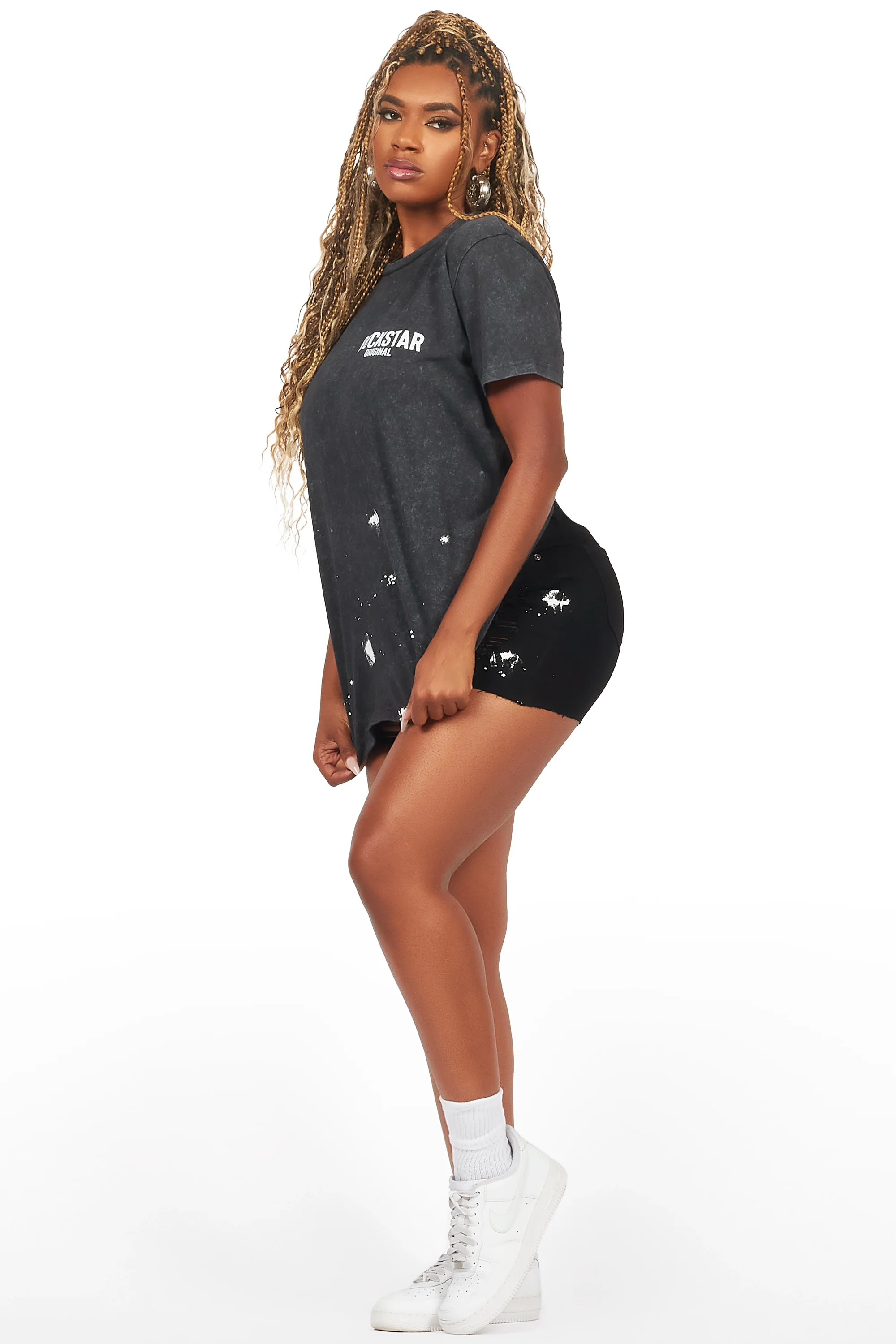 5765-vianka-black-denim-short-set-4.webp Vianka Black Denim Short Set