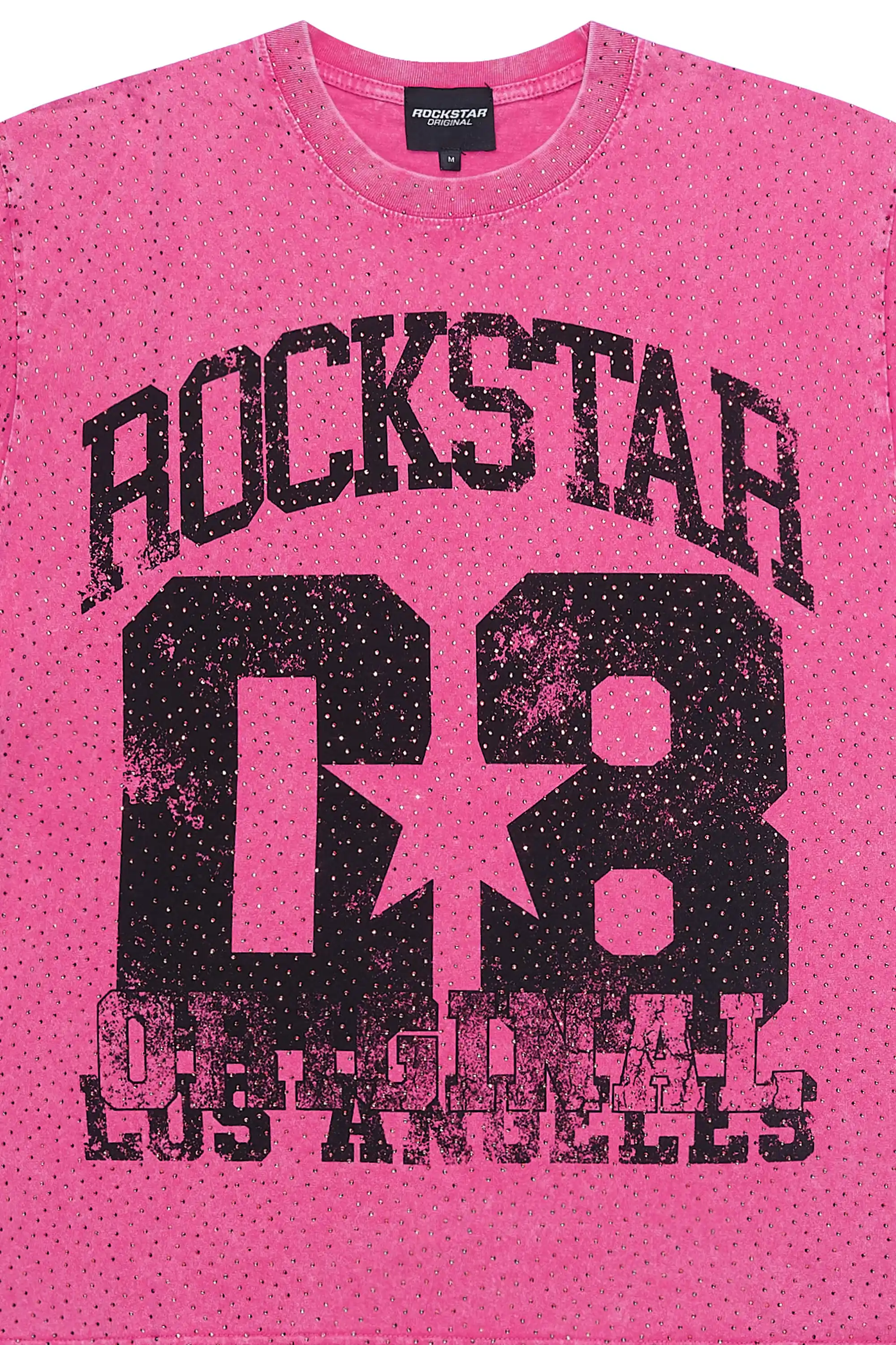 Adrianne Pink Rhinestone T-Shirt