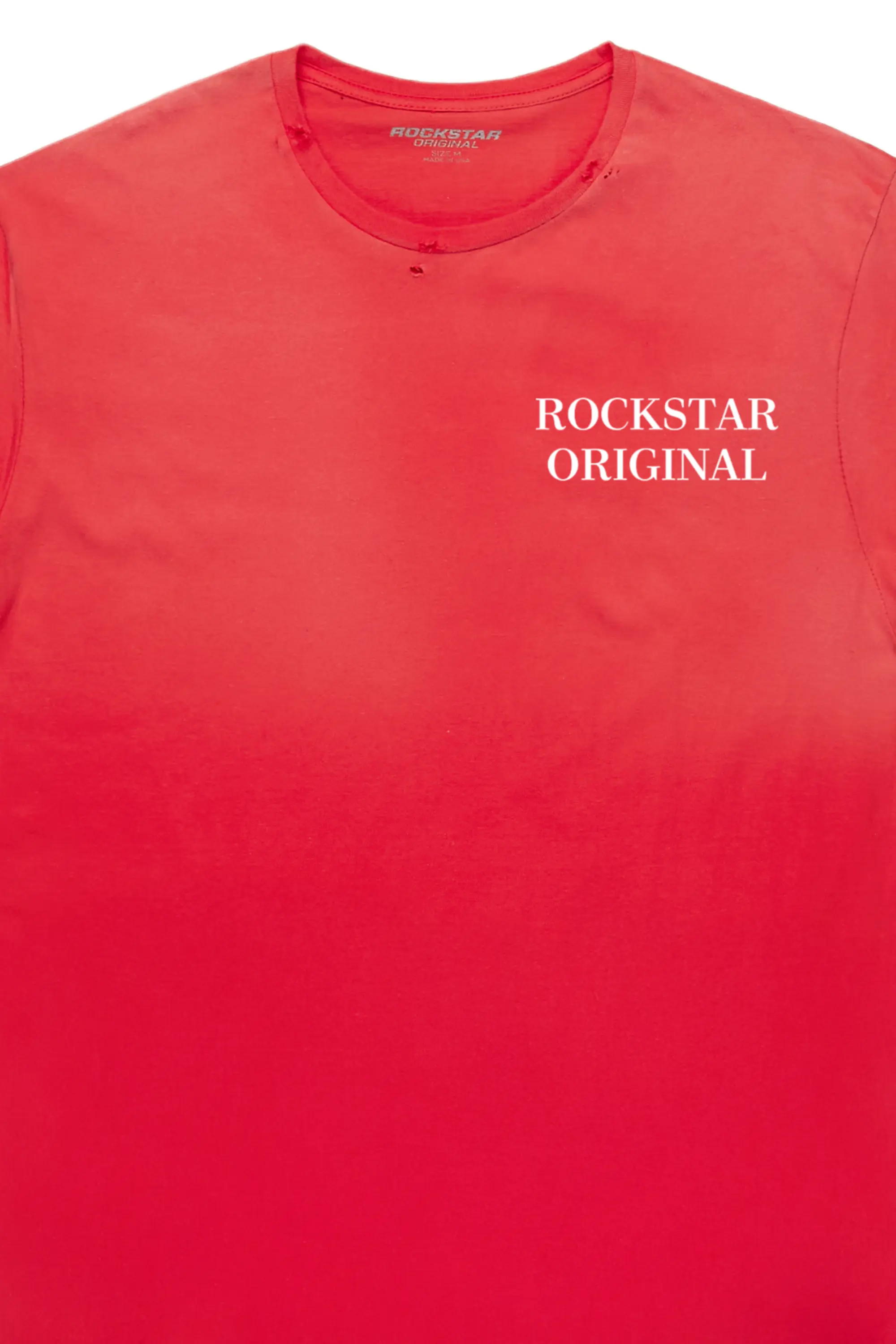 Nyokia Red Oversized T-Shirt