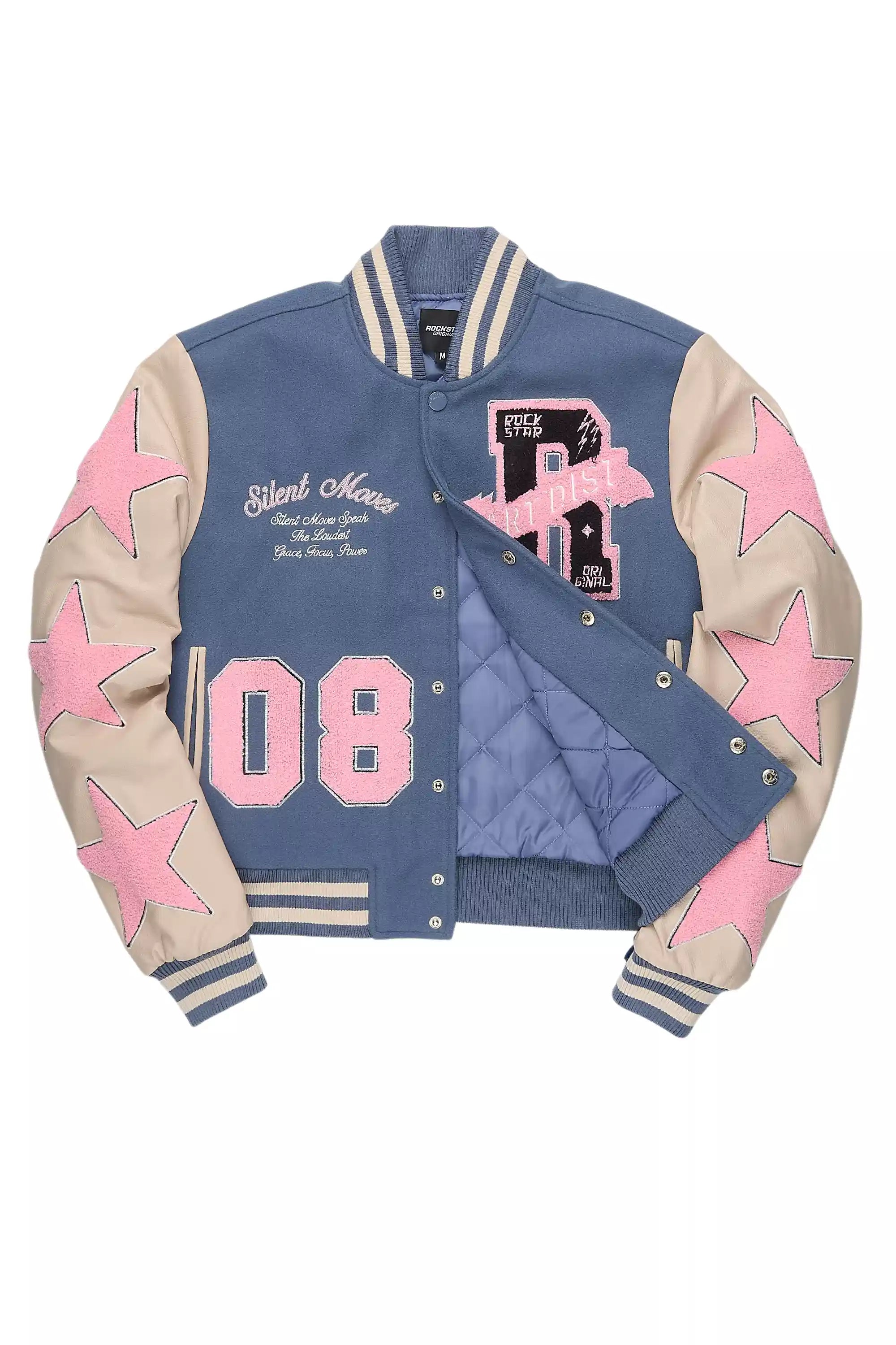 6079-krystle-navy-oversized-varsity-jacket-4.jpg Krystle Navy Oversized Varsity Jacket