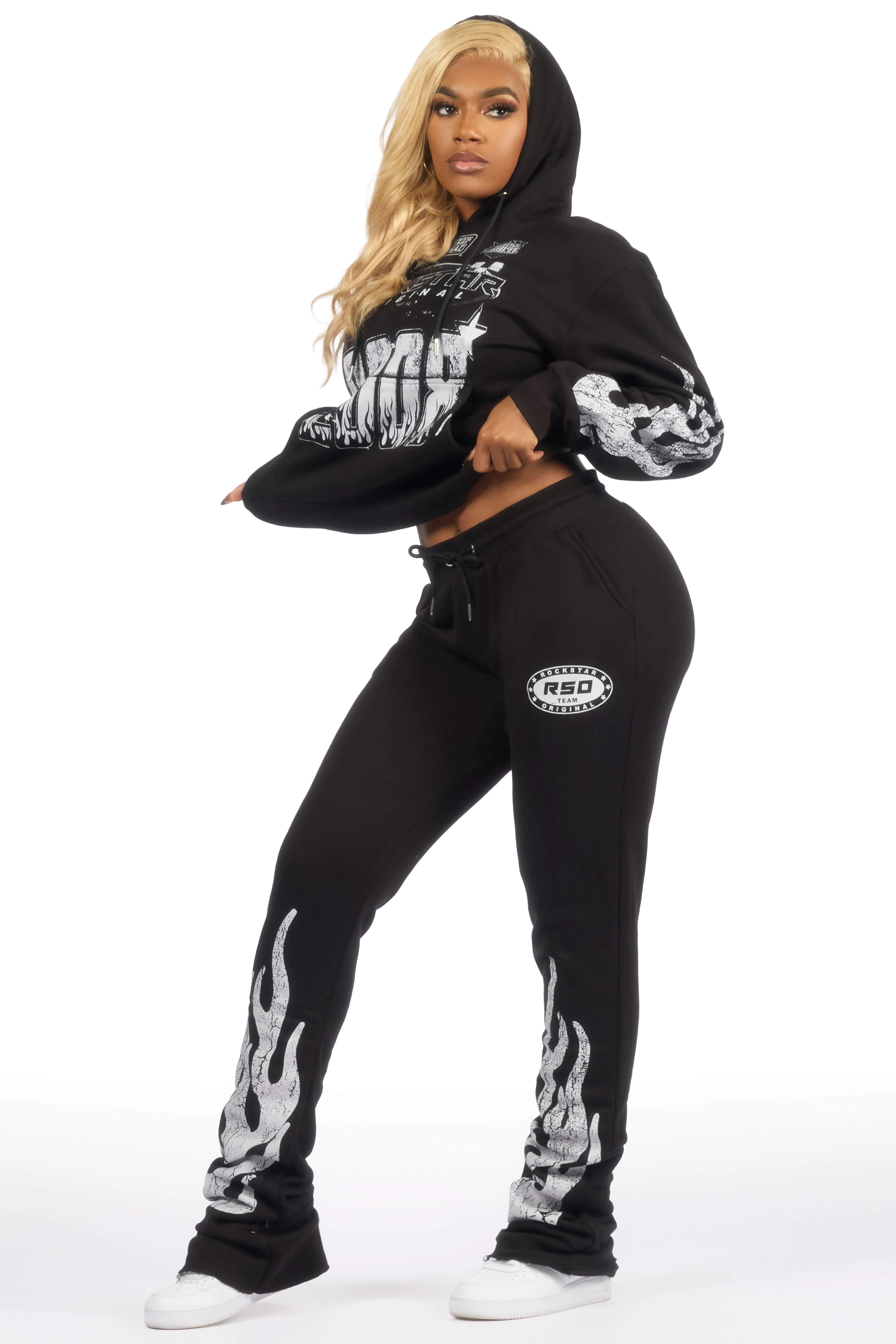 Esha 2.0 Black Super Stacked Flare Trackset