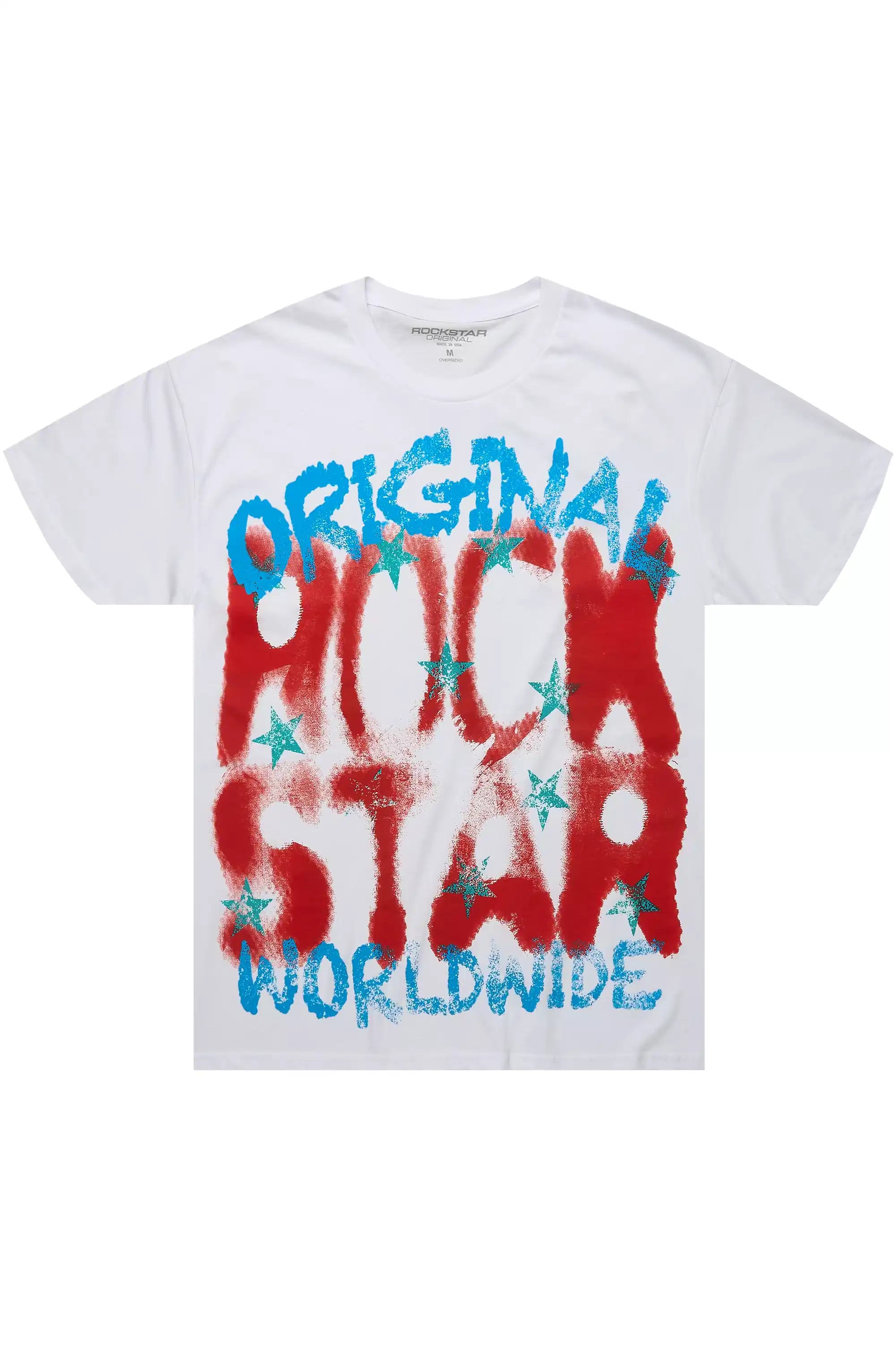Mistayah White Oversized T-Shirt