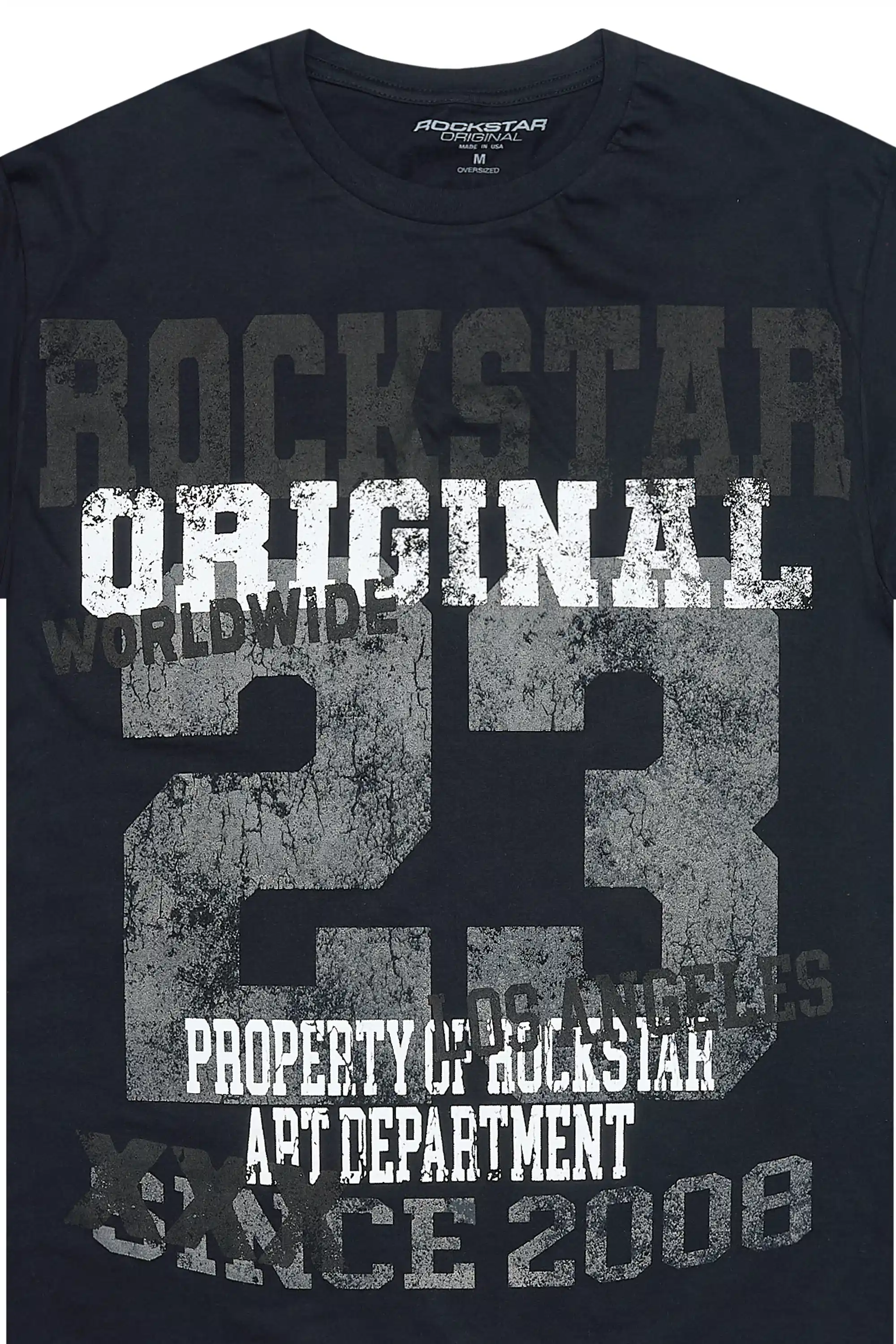 Jaleesia Black Oversized T-Shirt