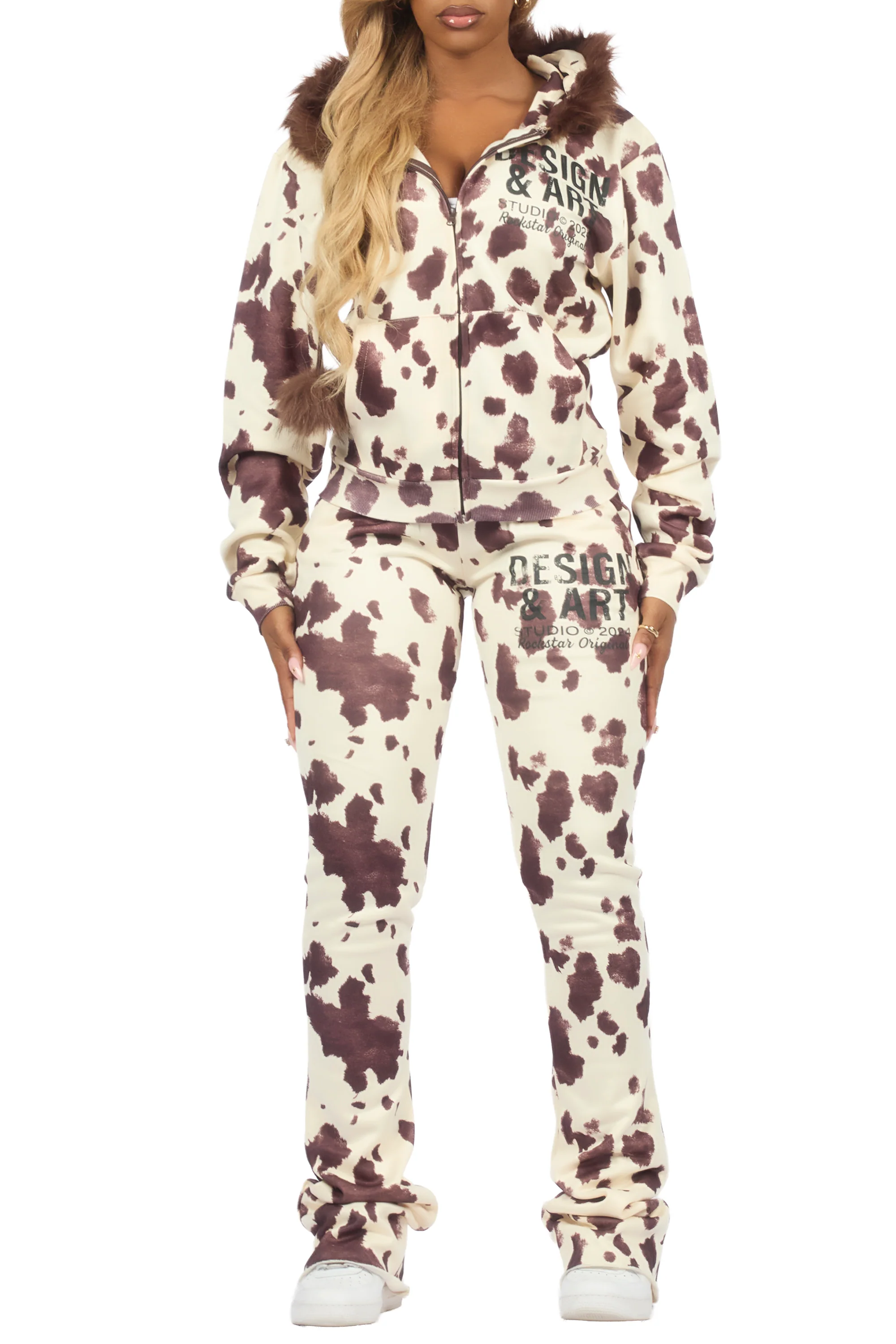 6429-benita-cow-print-super-stacked-trackset-6.webp Benita Cow Print Super Stacked Trackset