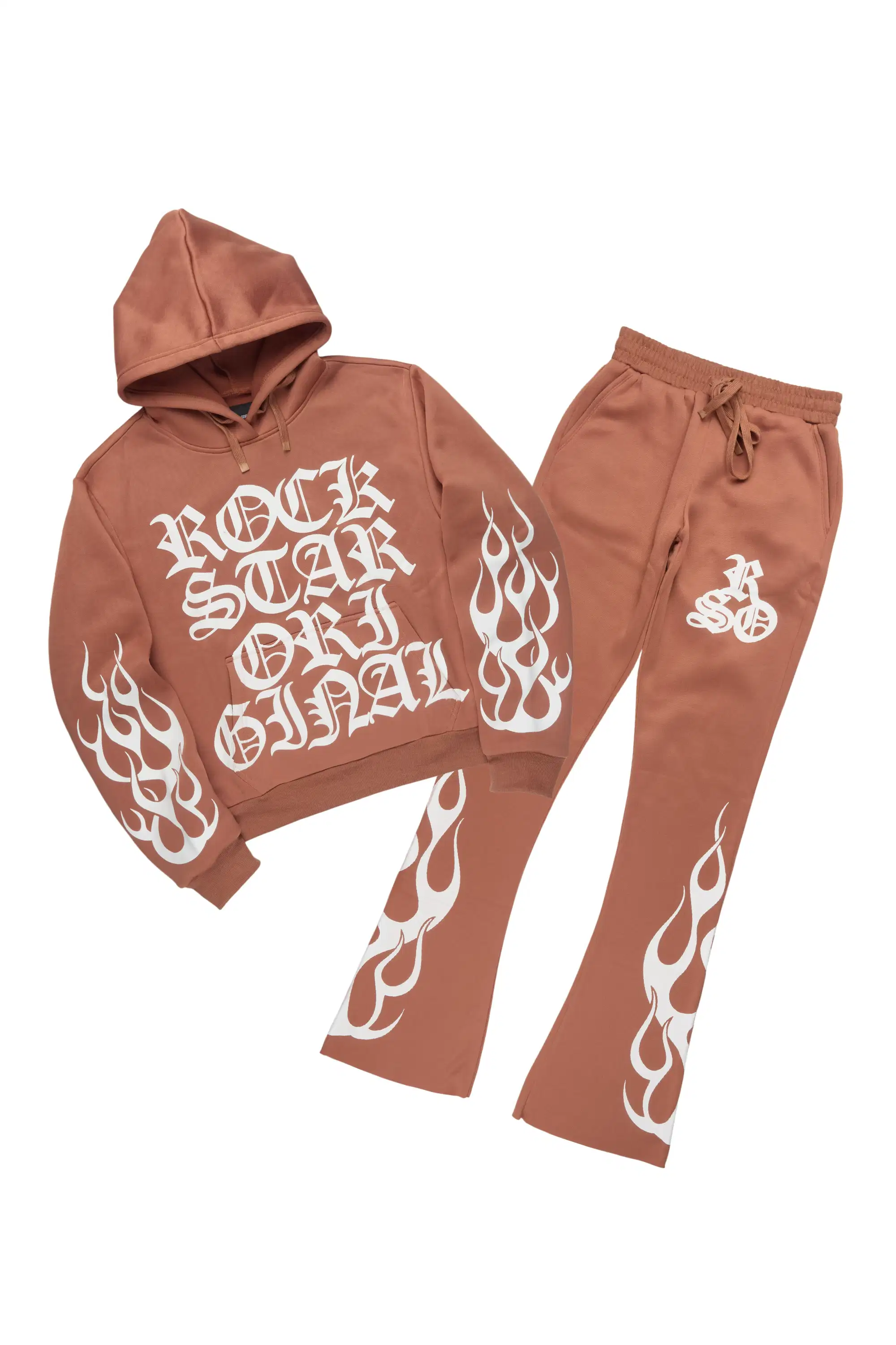 Anisha Mocha Stacked Track Set