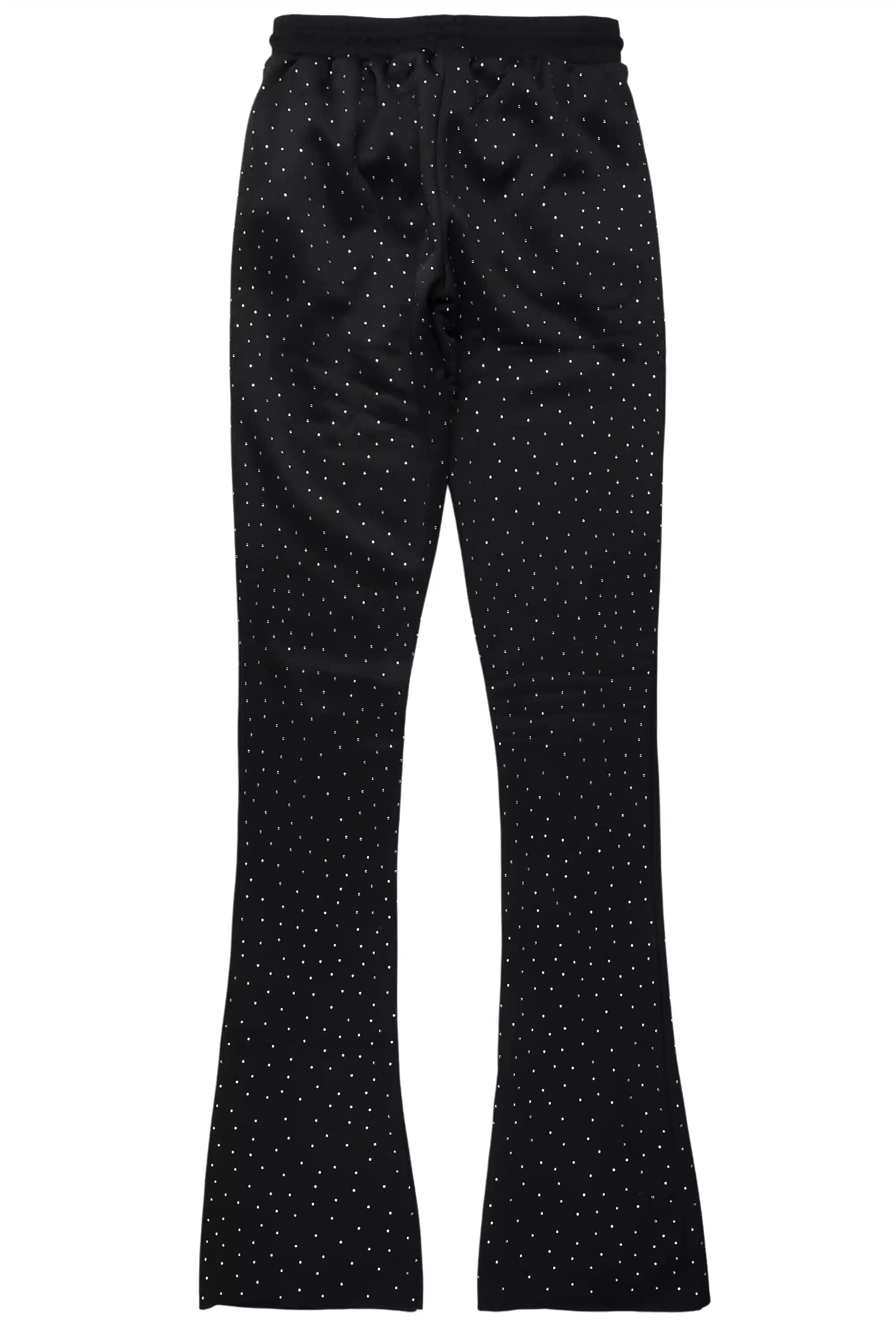 6631-juliana-black-rhinestone-stacked-track-pant-3.webp Juliana Black Rhinestone Stacked Track Pant