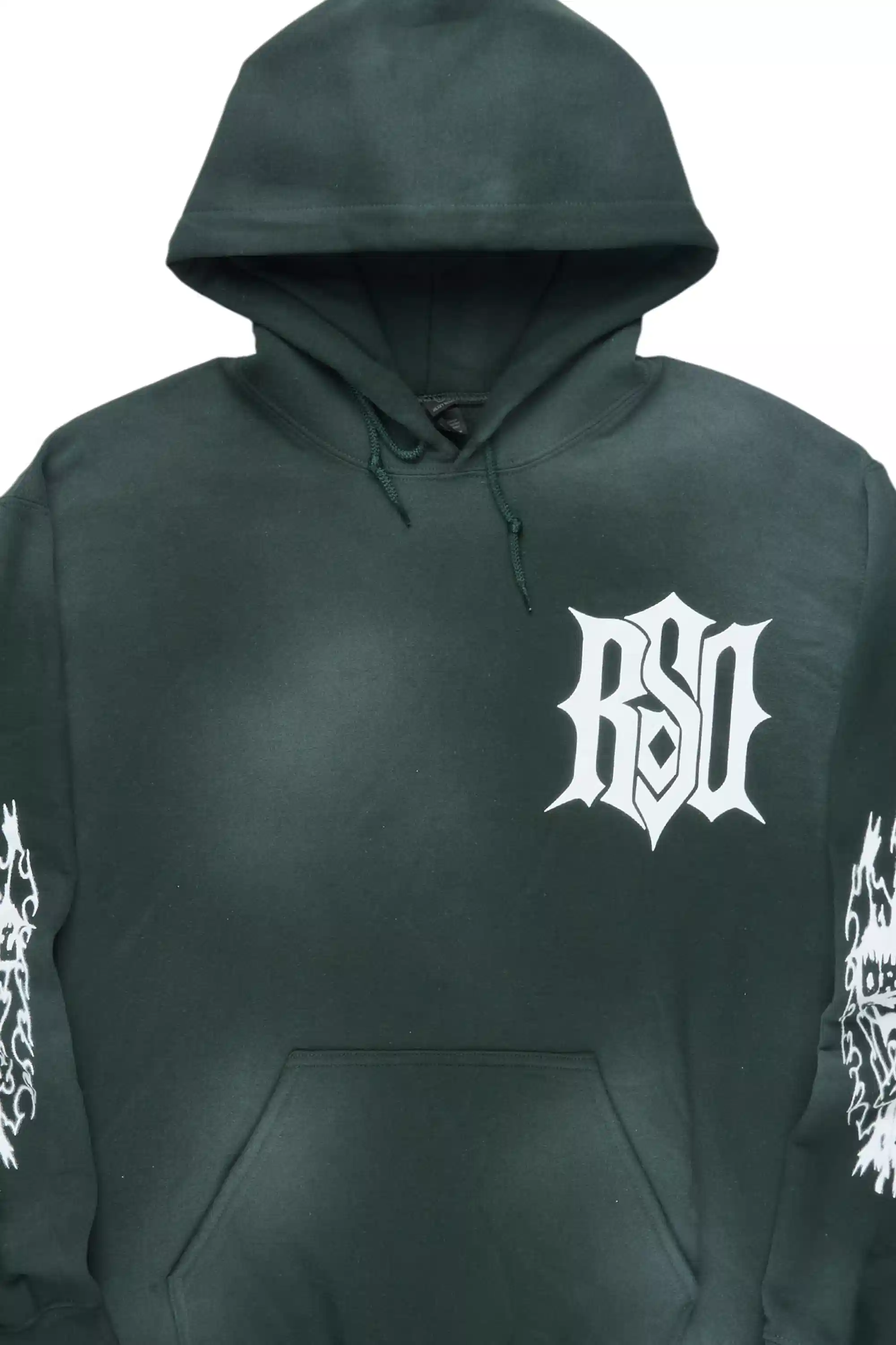 Sebrina Green Graphic Hoodie