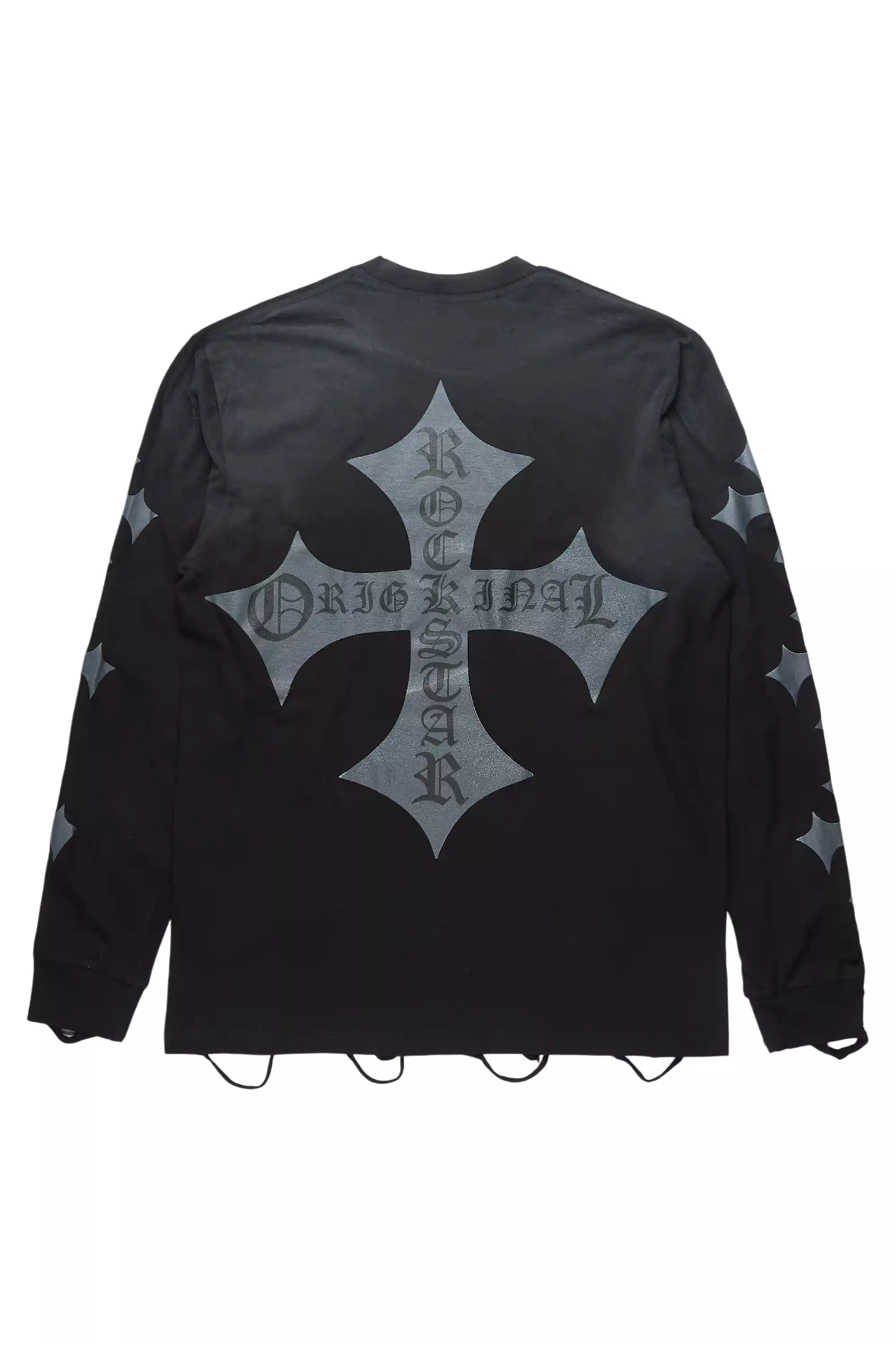 6931-jessilyn-black-long-sleeve-graphic-t-shirt-2.webp Jessilyn Black Long Sleeve Graphic T-Shirt