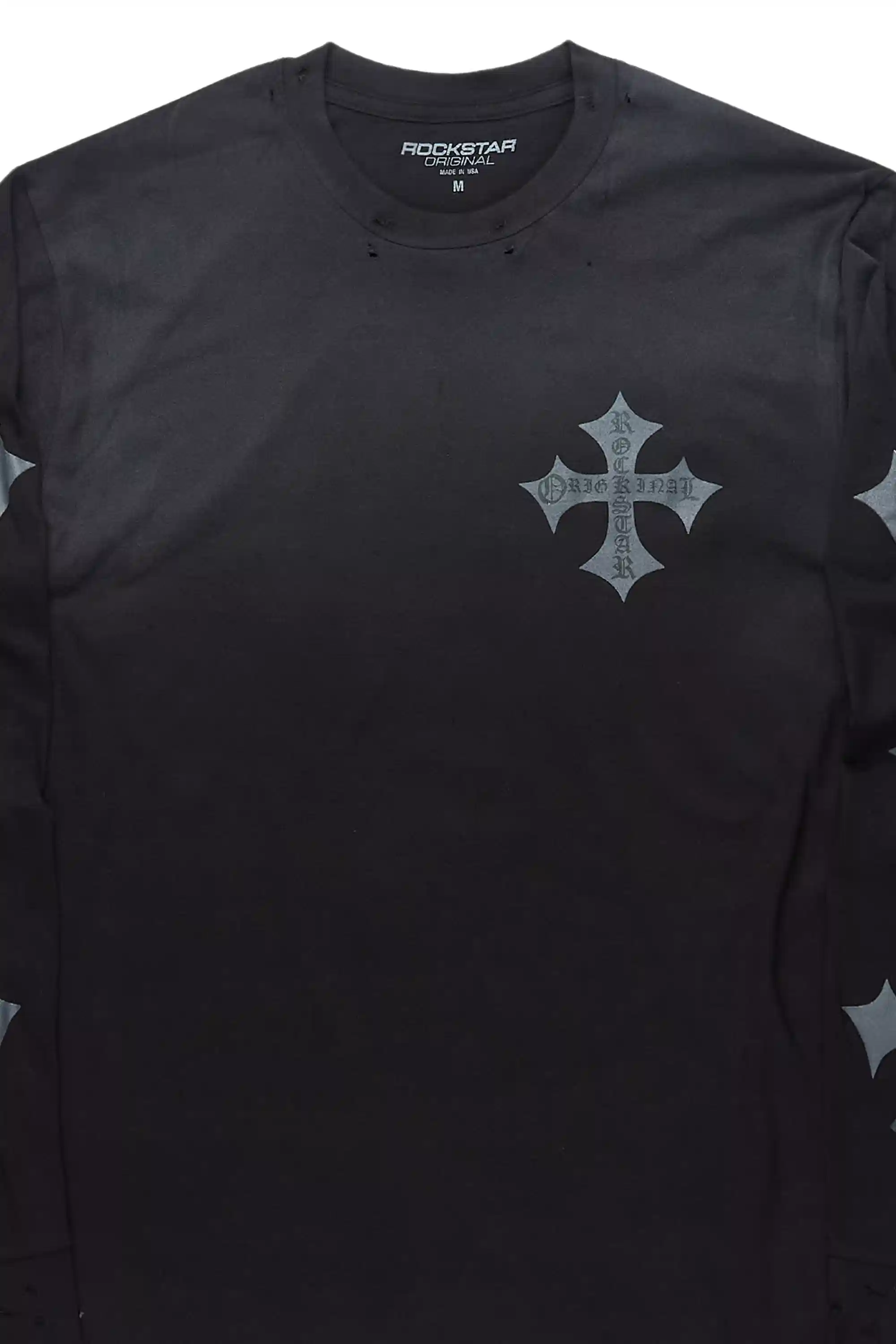6931-jessilyn-black-long-sleeve-graphic-t-shirt-3.webp Jessilyn Black Long Sleeve Graphic T-Shirt