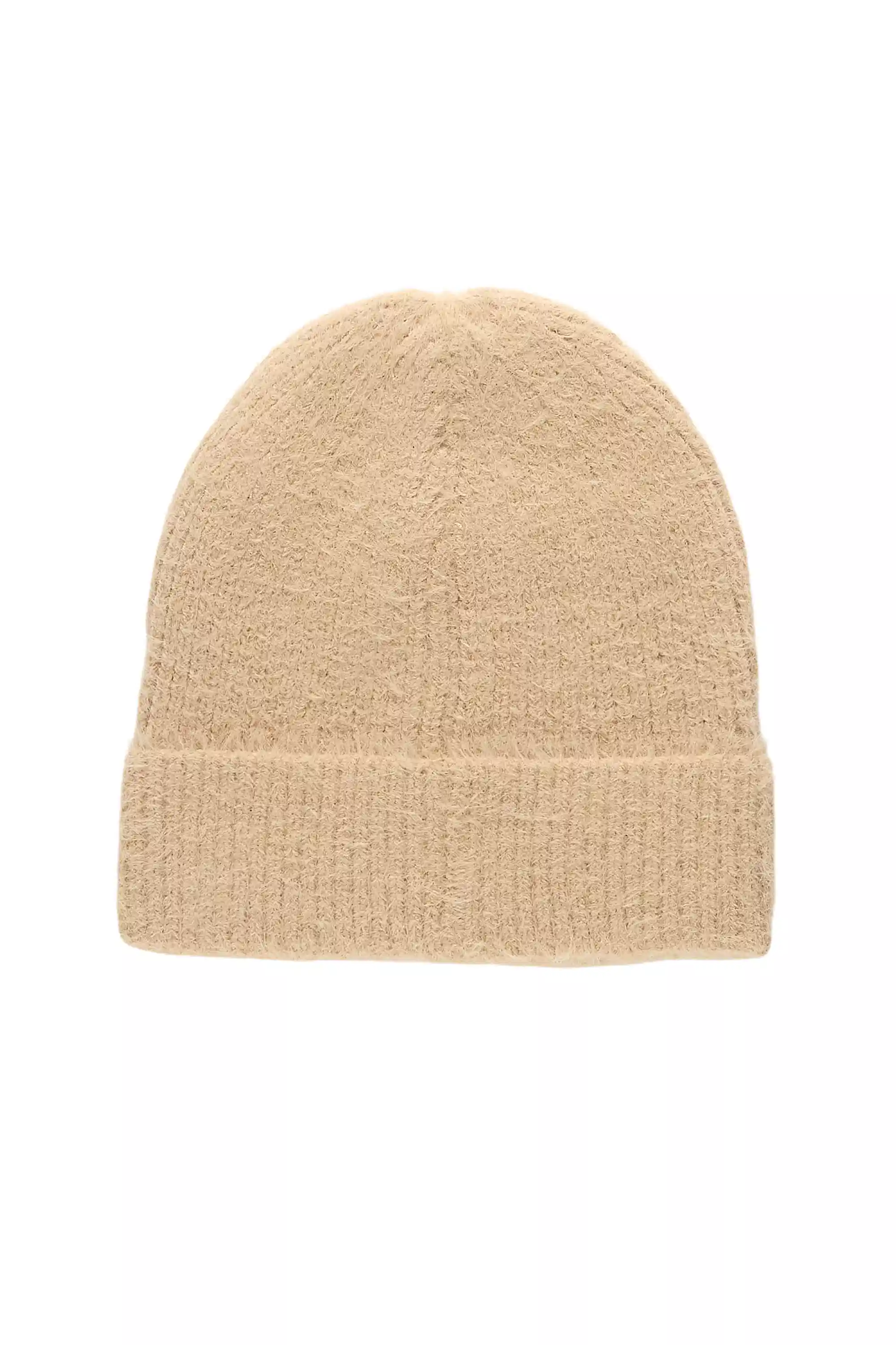 Keonnah Khaki Rhinestone Beanie