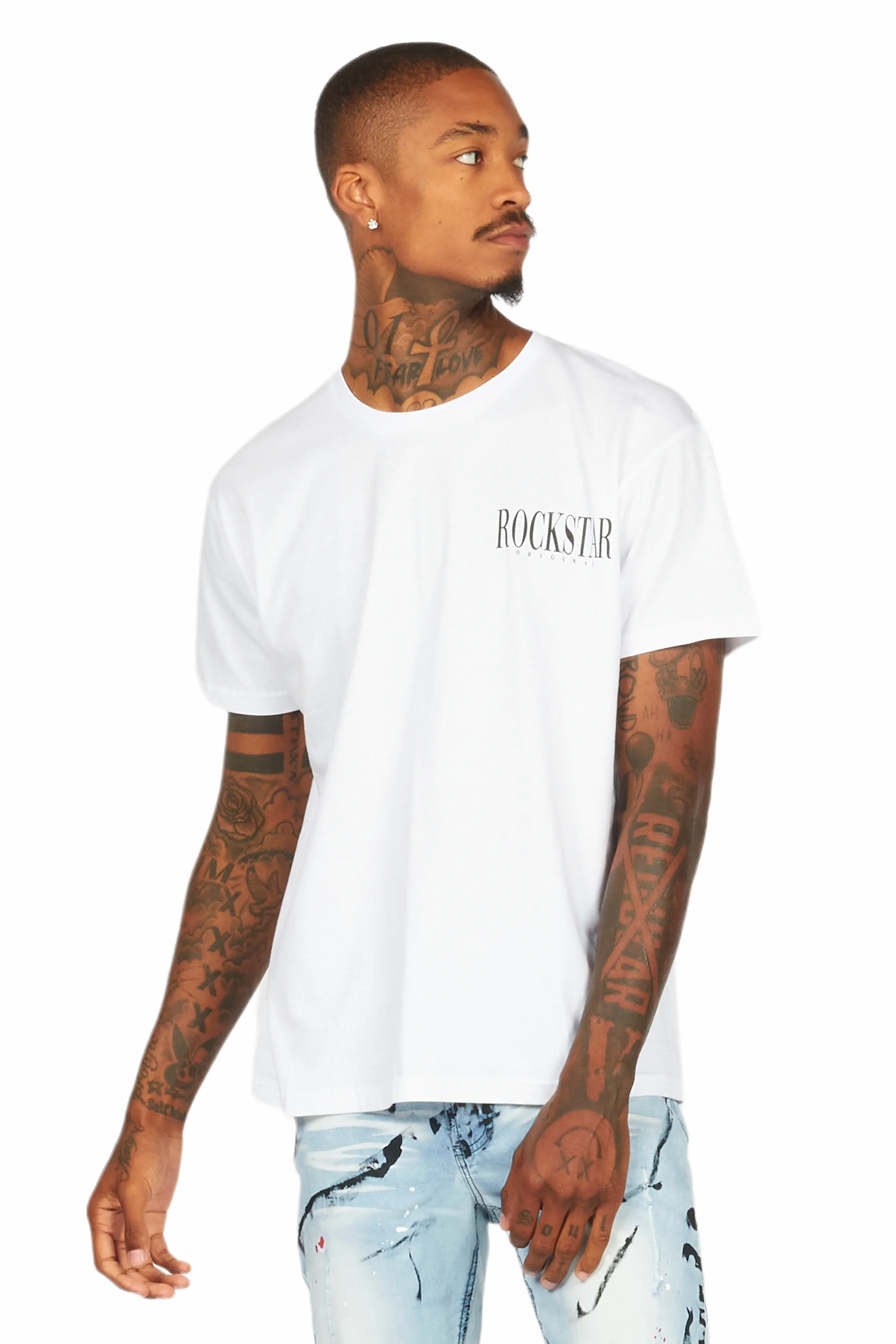 6959-dayte-nite-white-graphic-t-shirt-4.webp Dayte Nite White Graphic T-Shirt