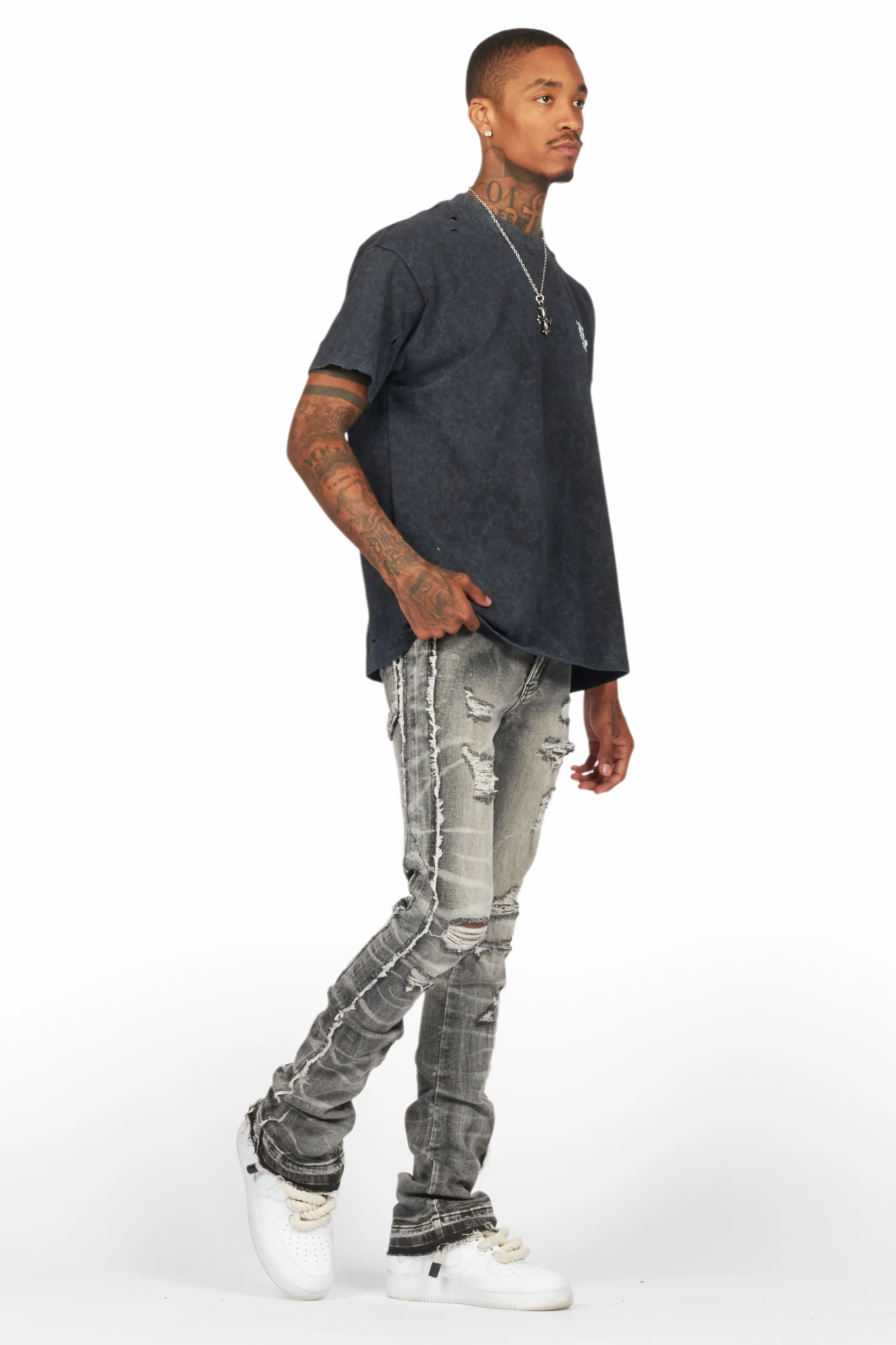 6967-rugged-black-stacked-flare-jean-7.webp Rugged Black Stacked Flare Jean