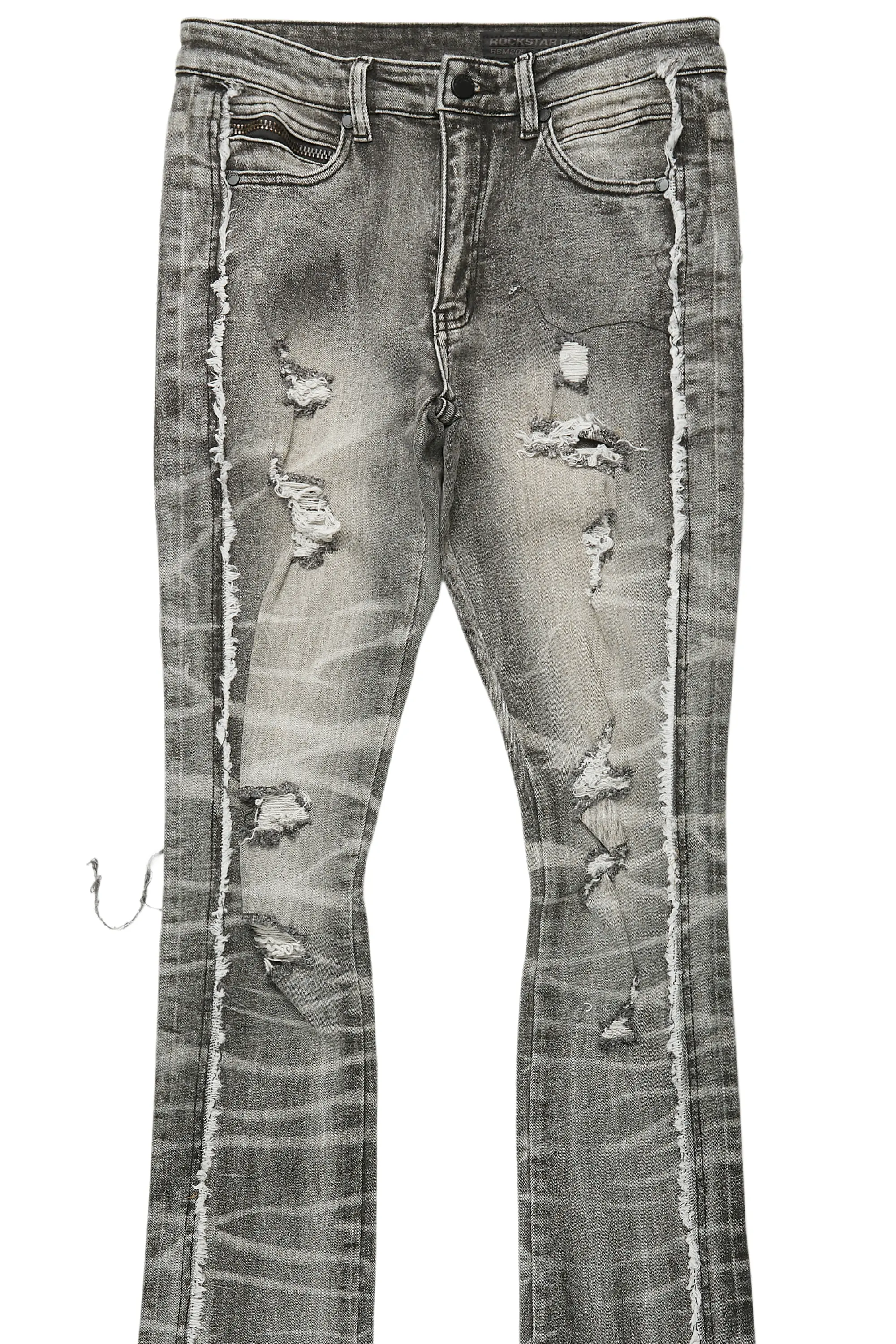 6967-rugged-black-stacked-flare-jean-8.webp Rugged Black Stacked Flare Jean