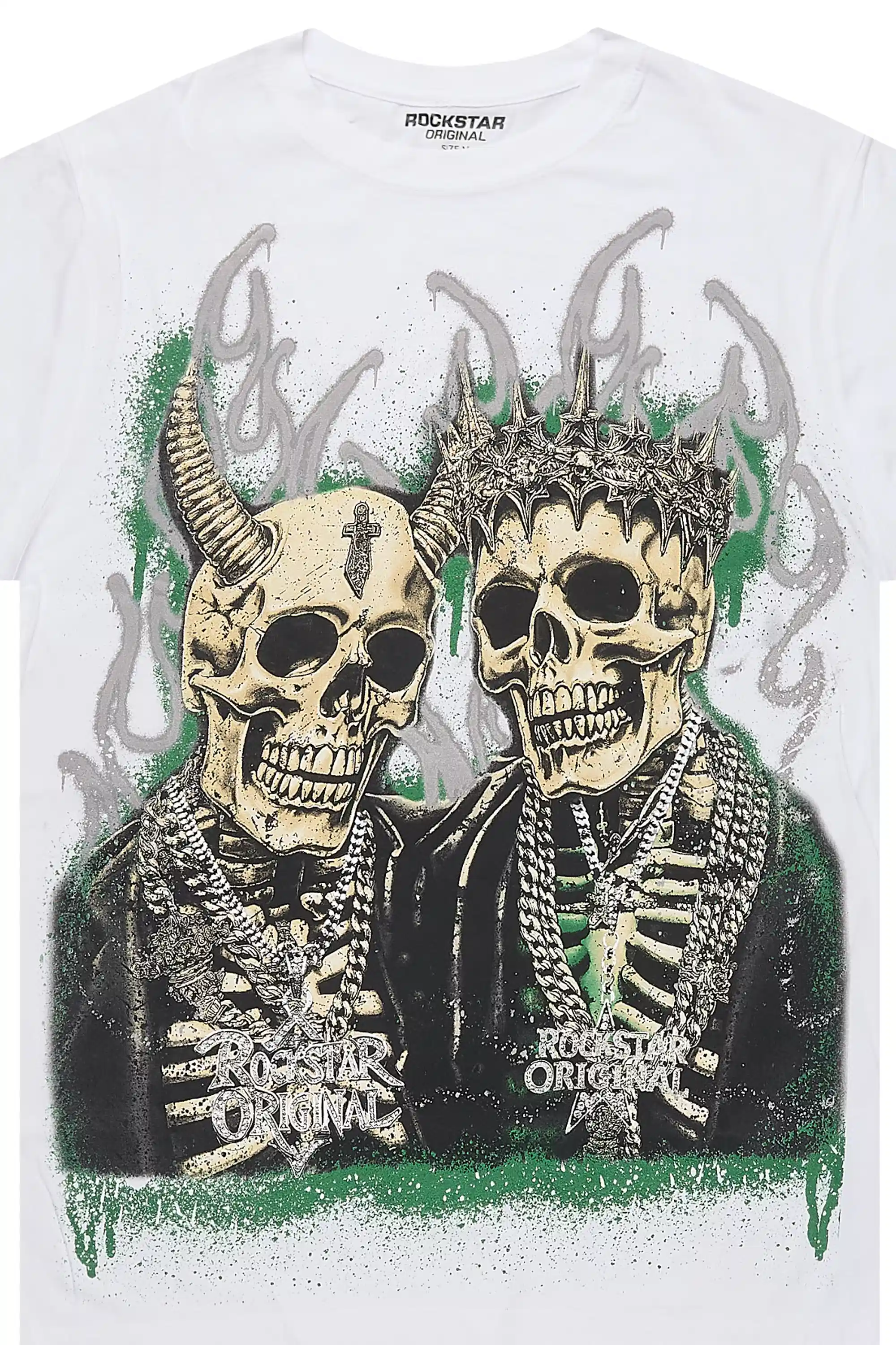 Kingston White Graphic T-Shirt