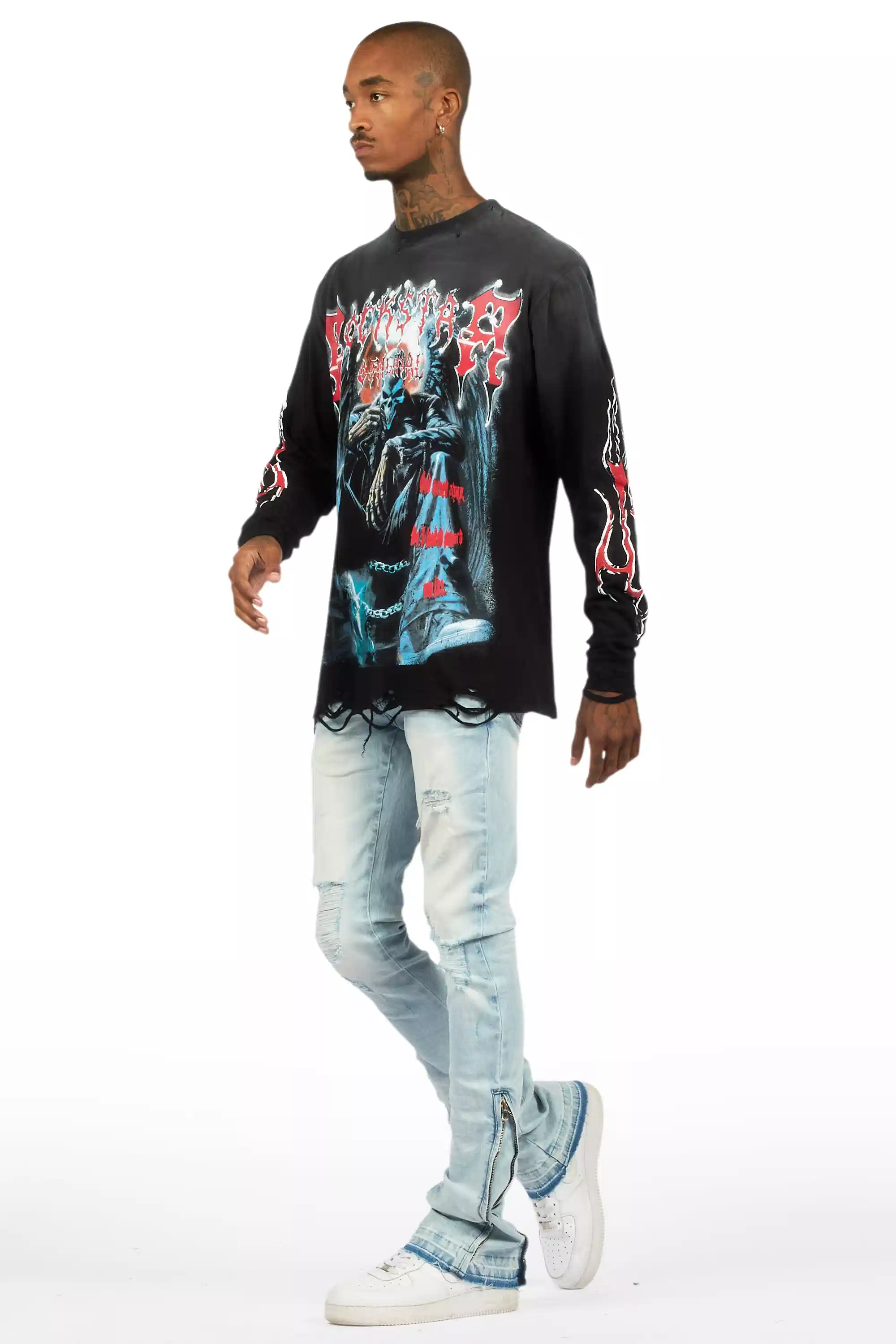 7042-jaymes-light-blue-stacked-flare-jean-6.webp Jaymes Light Blue Stacked Flare Jean