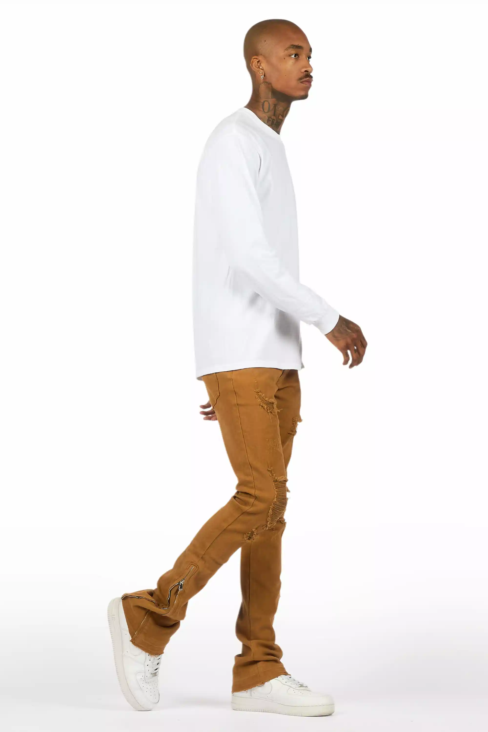 7071-jaymes-beige-stacked-flare-jean-4.webp Jaymes Beige Stacked Flare Jean