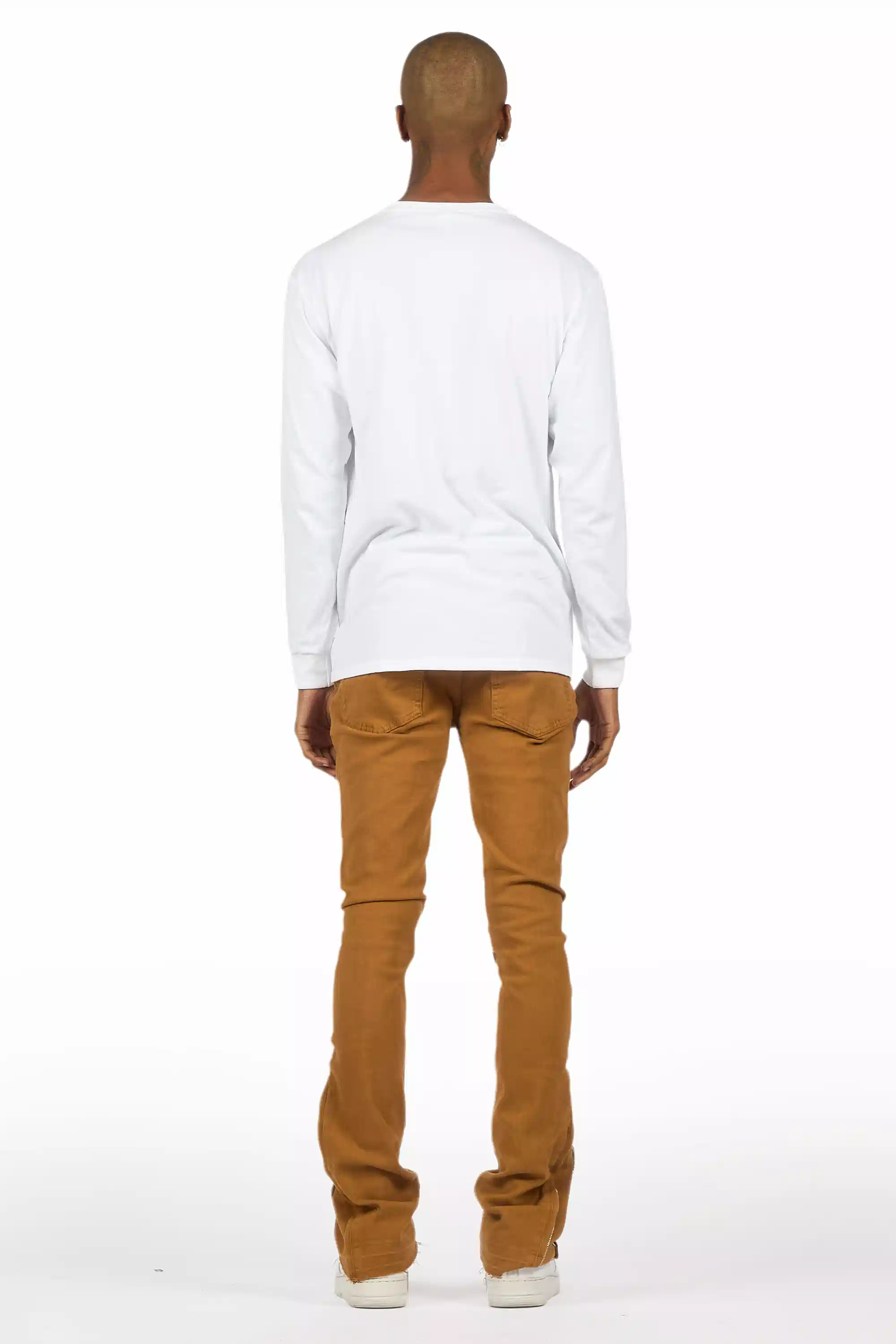 7071-jaymes-beige-stacked-flare-jean-6.webp Jaymes Beige Stacked Flare Jean