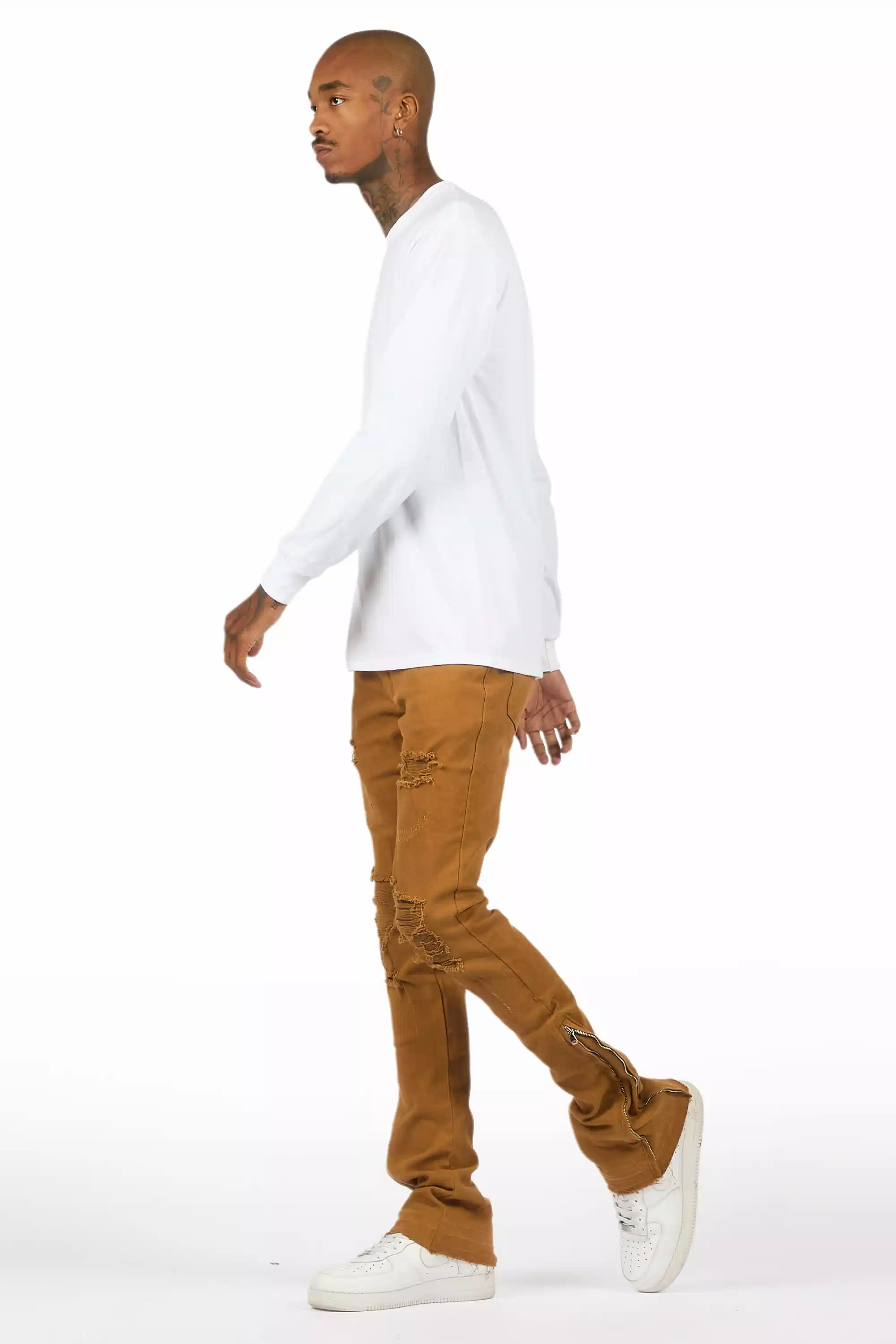 7071-jaymes-beige-stacked-flare-jean-8.webp Jaymes Beige Stacked Flare Jean