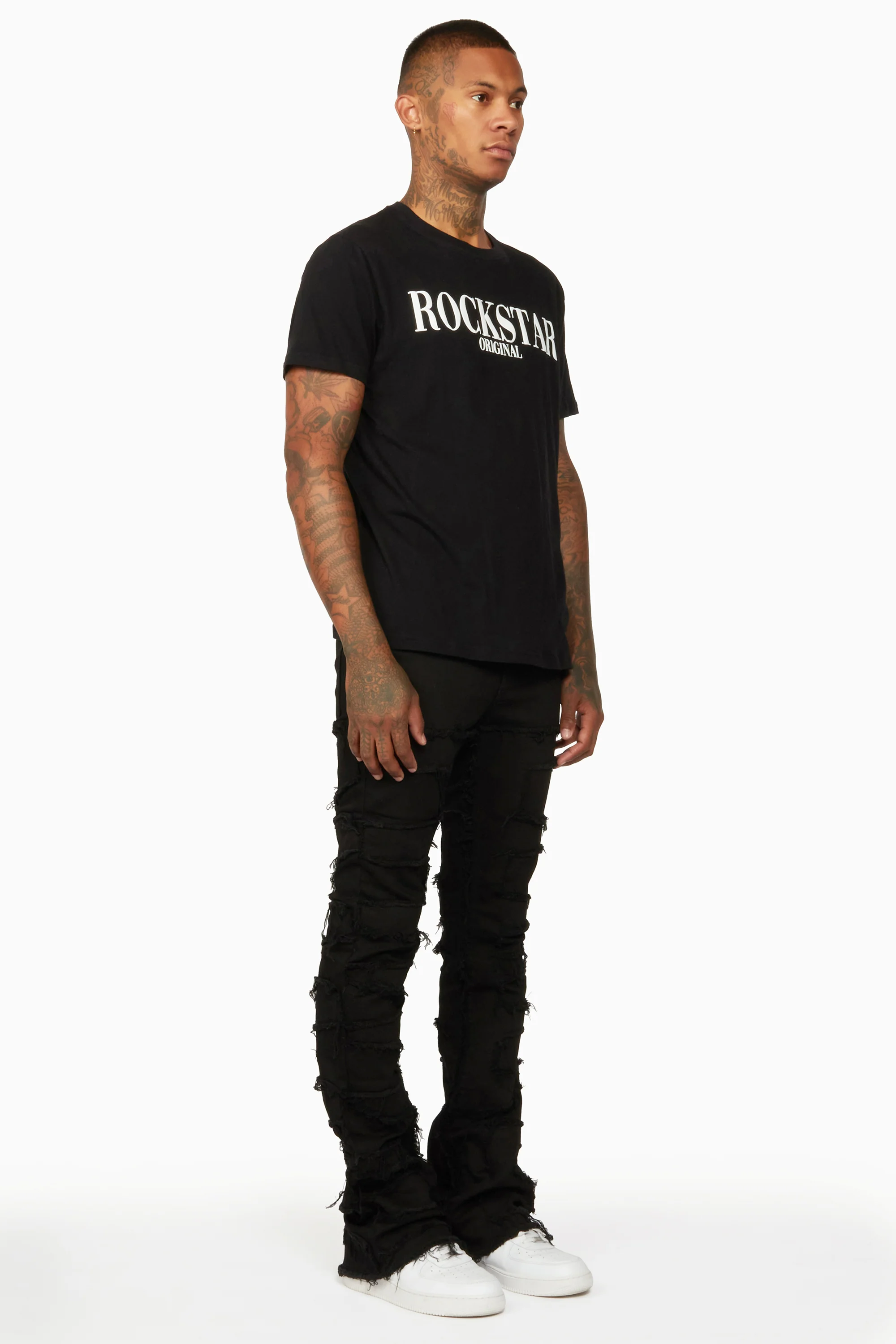 7089-shake-black-stacked-flare-jean-11.webp Shake Black Stacked Flare Jean