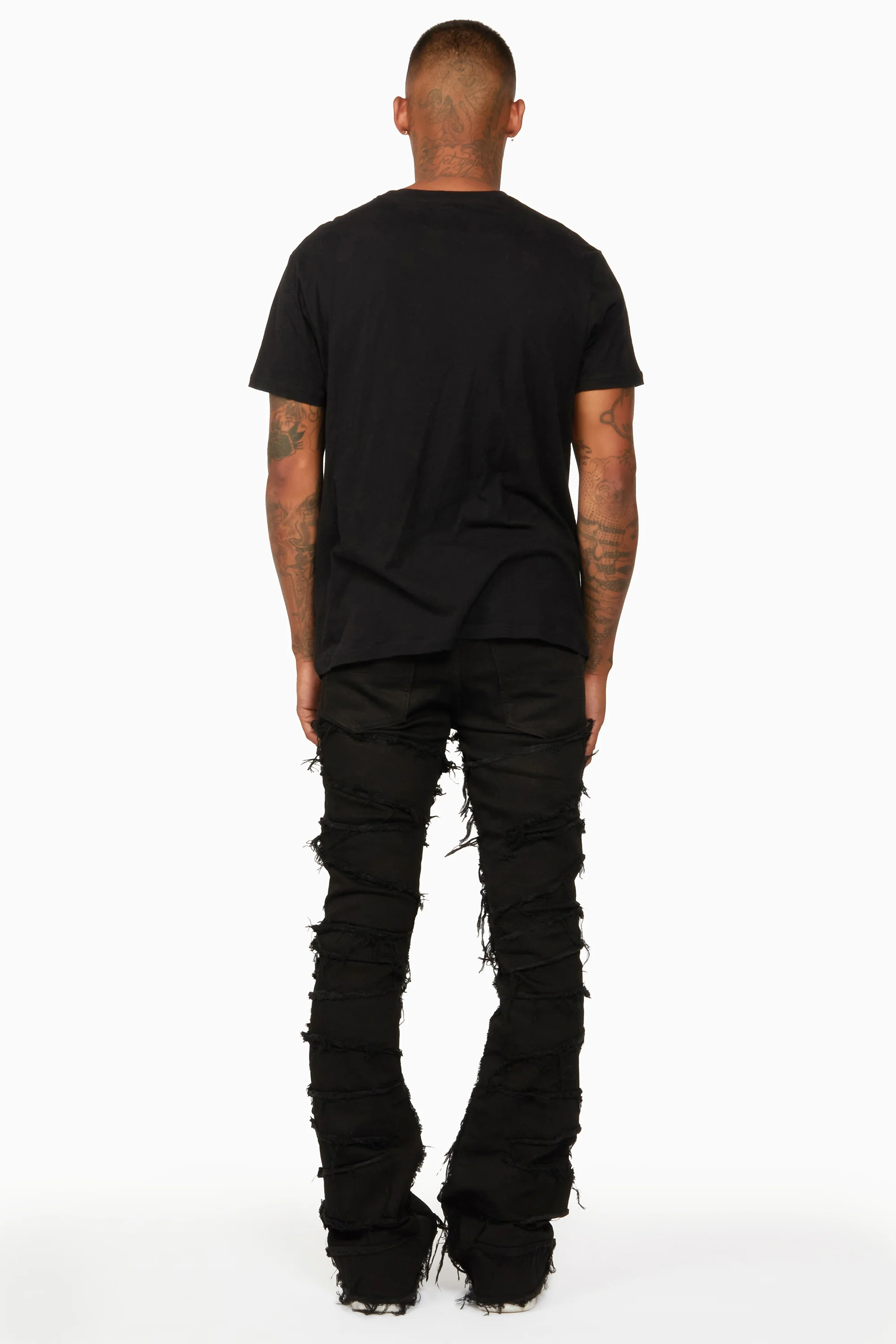 7089-shake-black-stacked-flare-jean-16.webp Shake Black Stacked Flare Jean