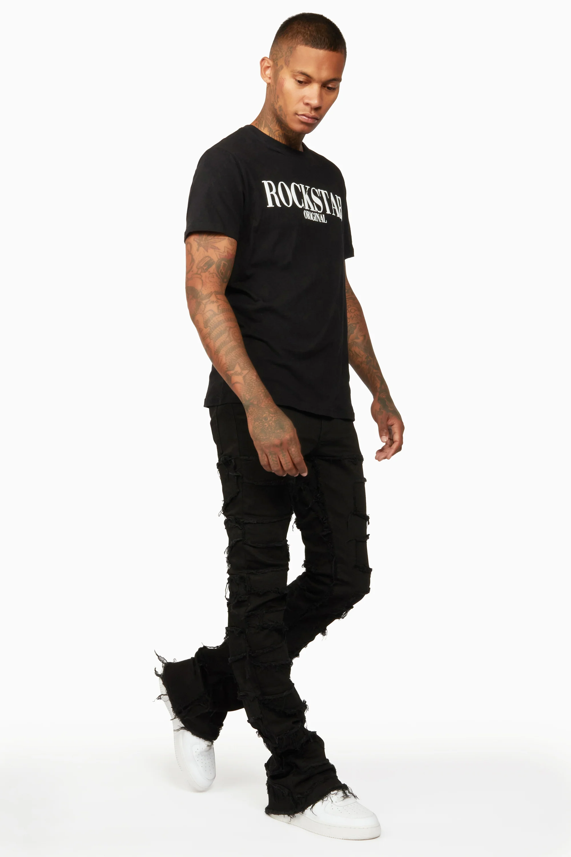7089-shake-black-stacked-flare-jean-17.webp Shake Black Stacked Flare Jean
