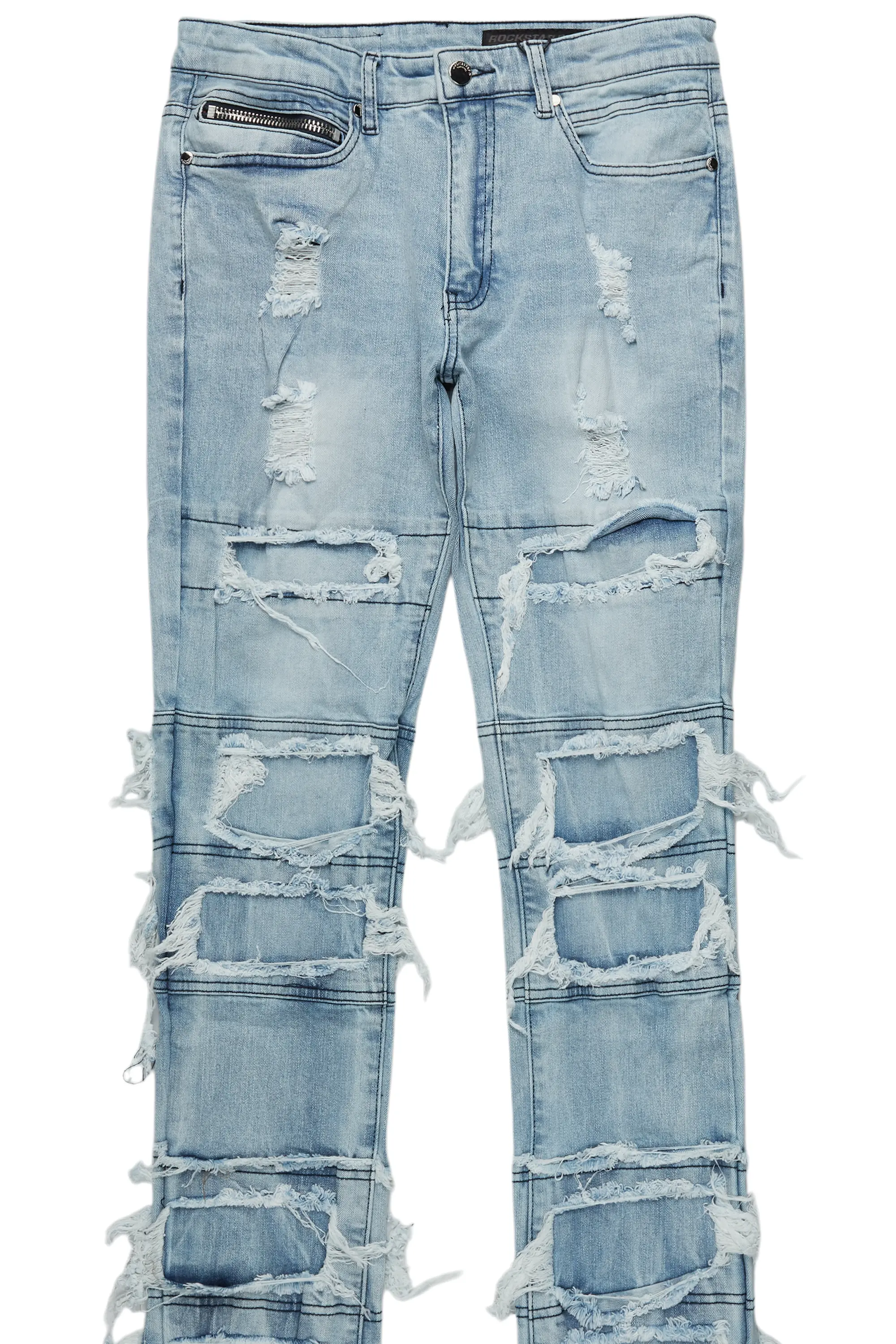 7119-vasco-light-blue-stacked-flare-jean-7.png Vasco Light Blue Stacked Flare Jean