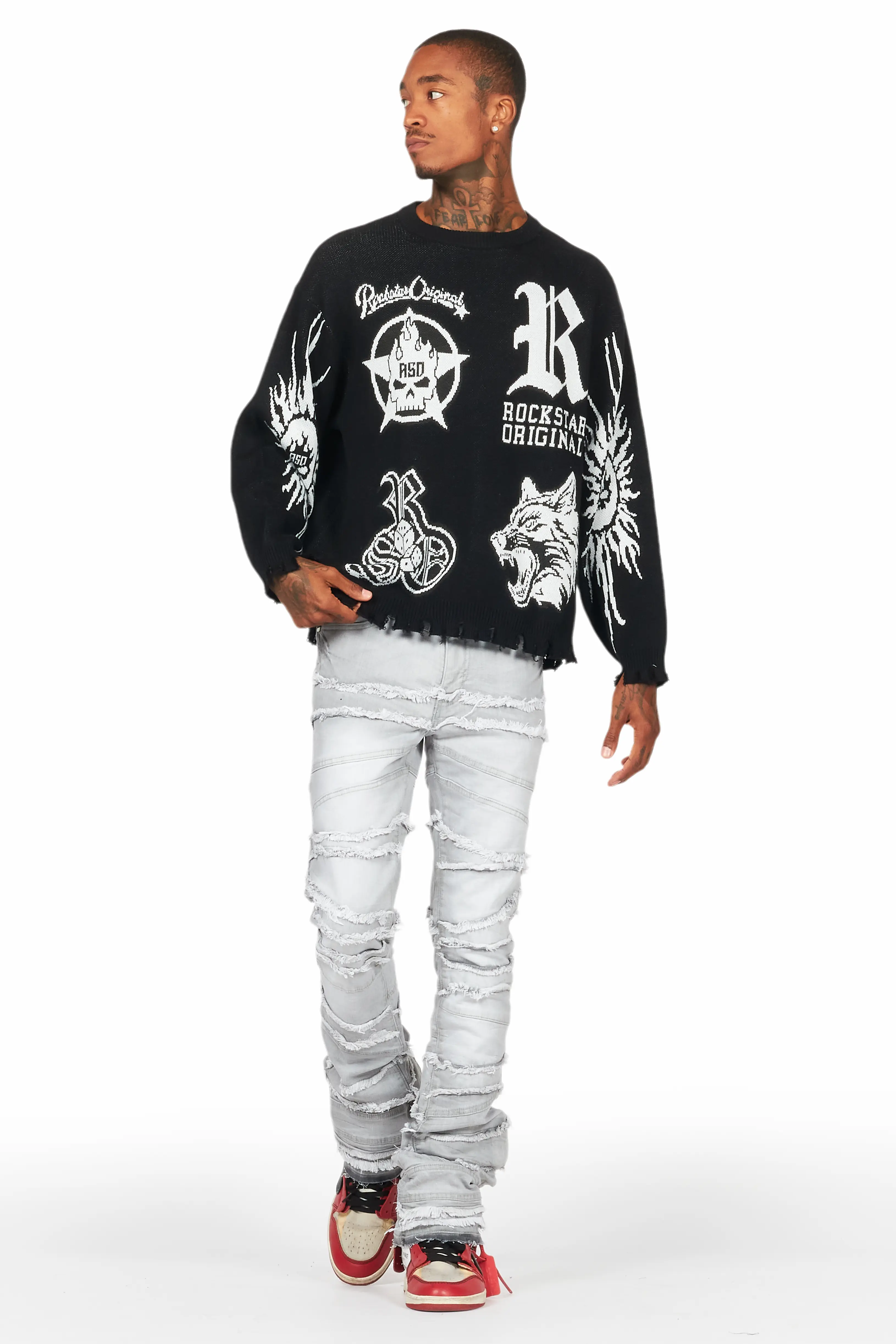 7184-franko-light-grey-stacked-flare-jean-8.webp Franko Light Grey Stacked Flare Jean