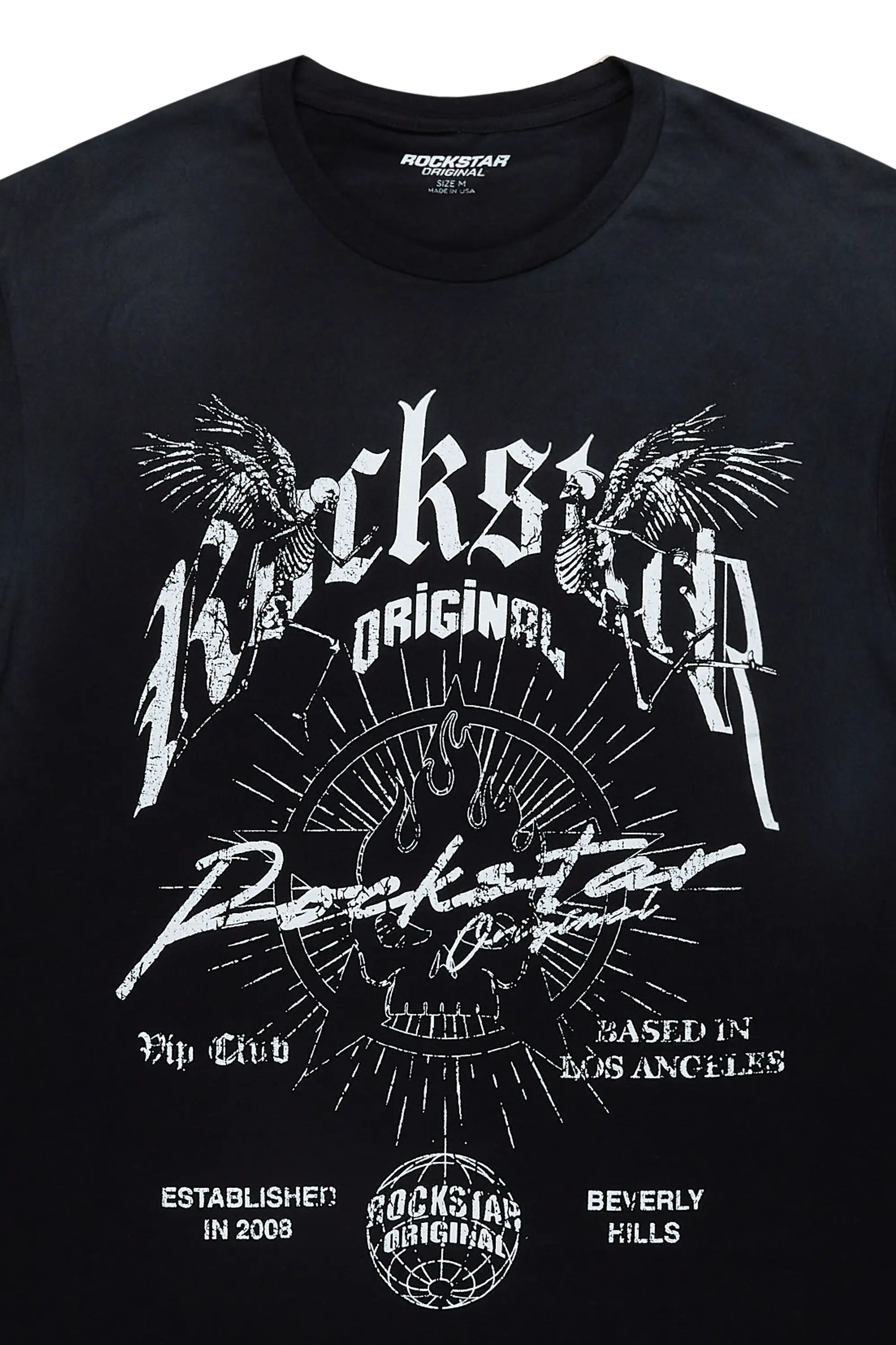 Tally Black Graphic T-Shirt