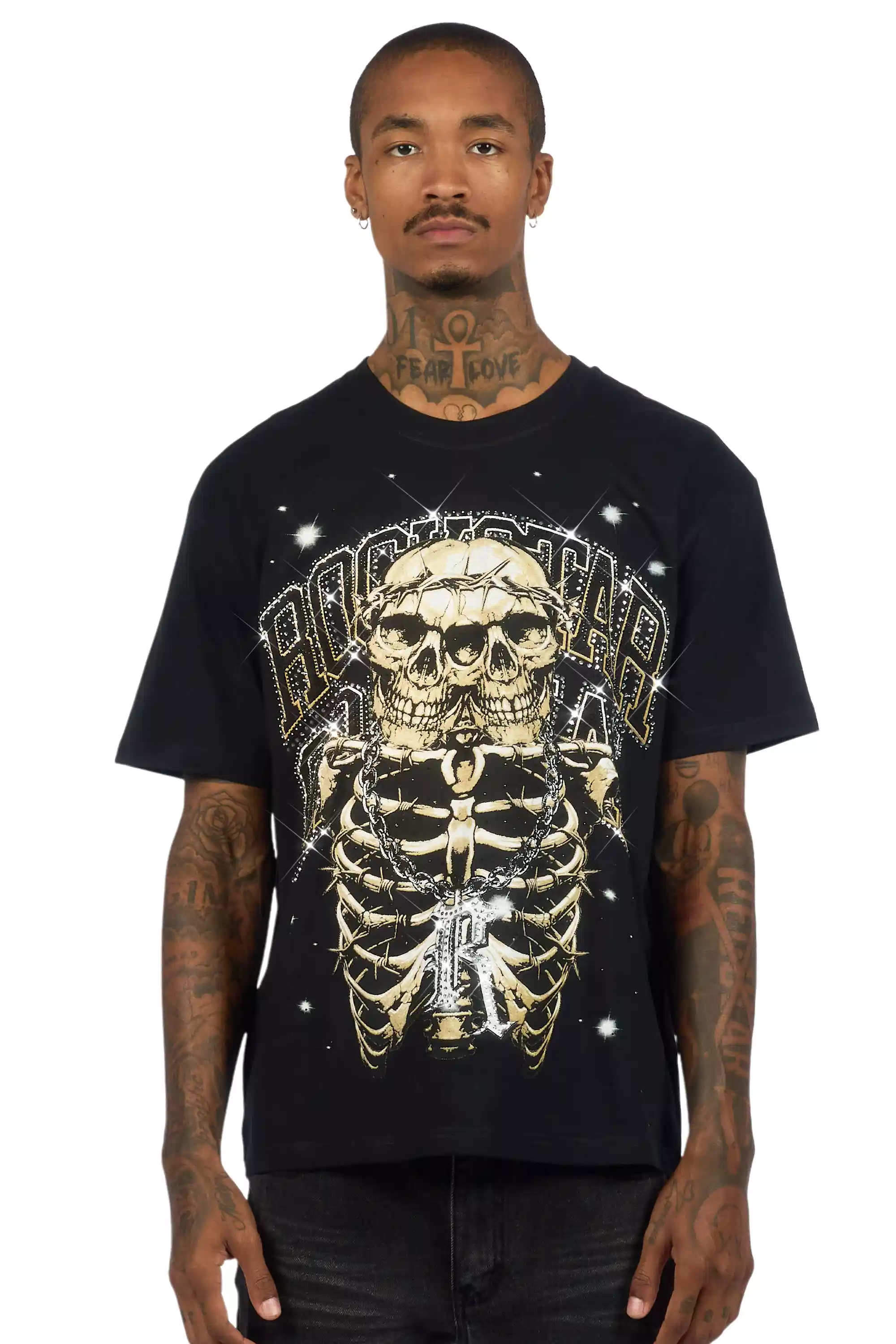 7278-krock-black-graphic-rhinestone-t-shirt-2.webp Krock Black Graphic Rhinestone T-Shirt