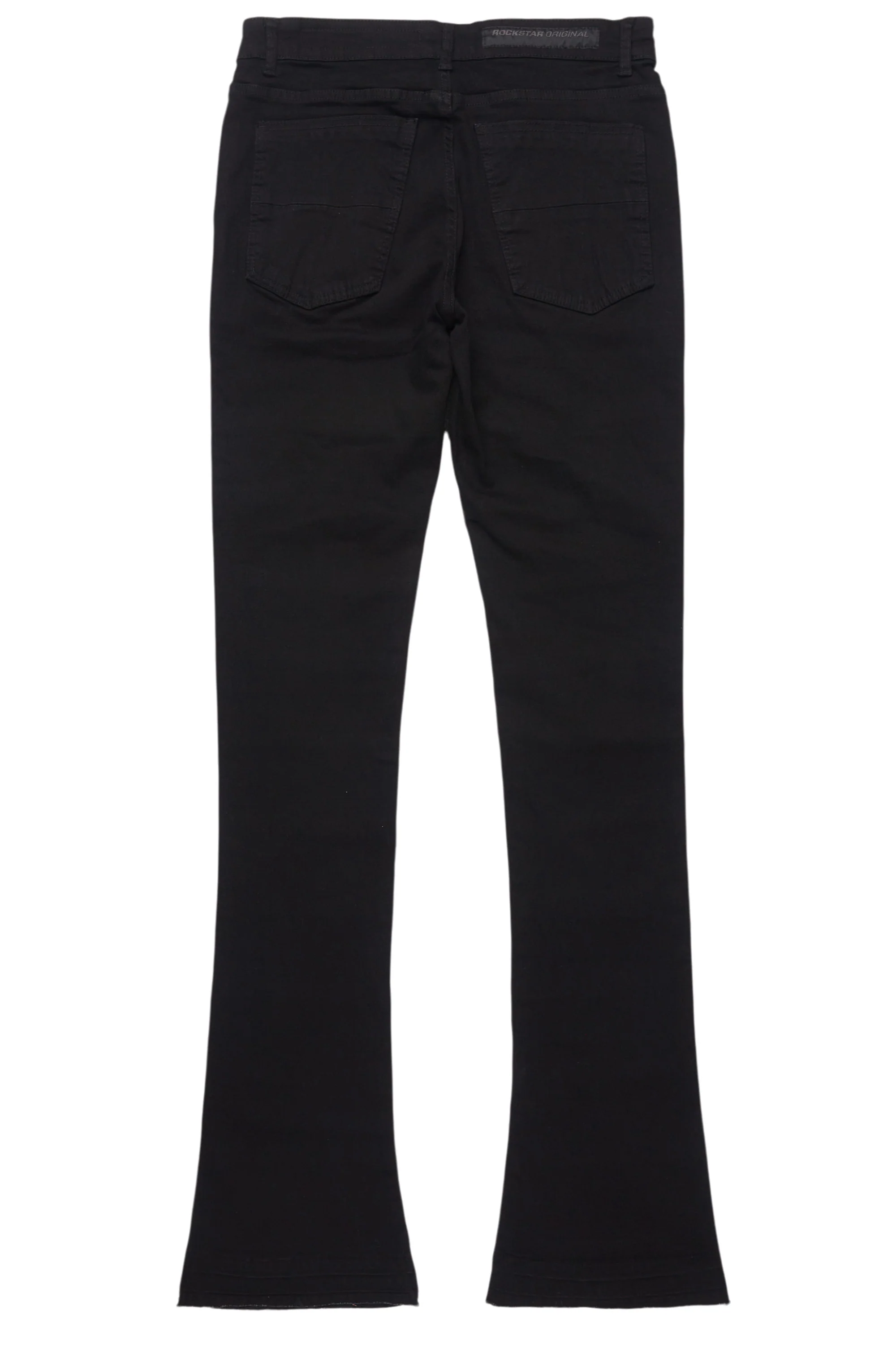 7286-waylon-jet-black-stacked-flare-jean-4.webp Waylon Jet Black Stacked Flare Jean