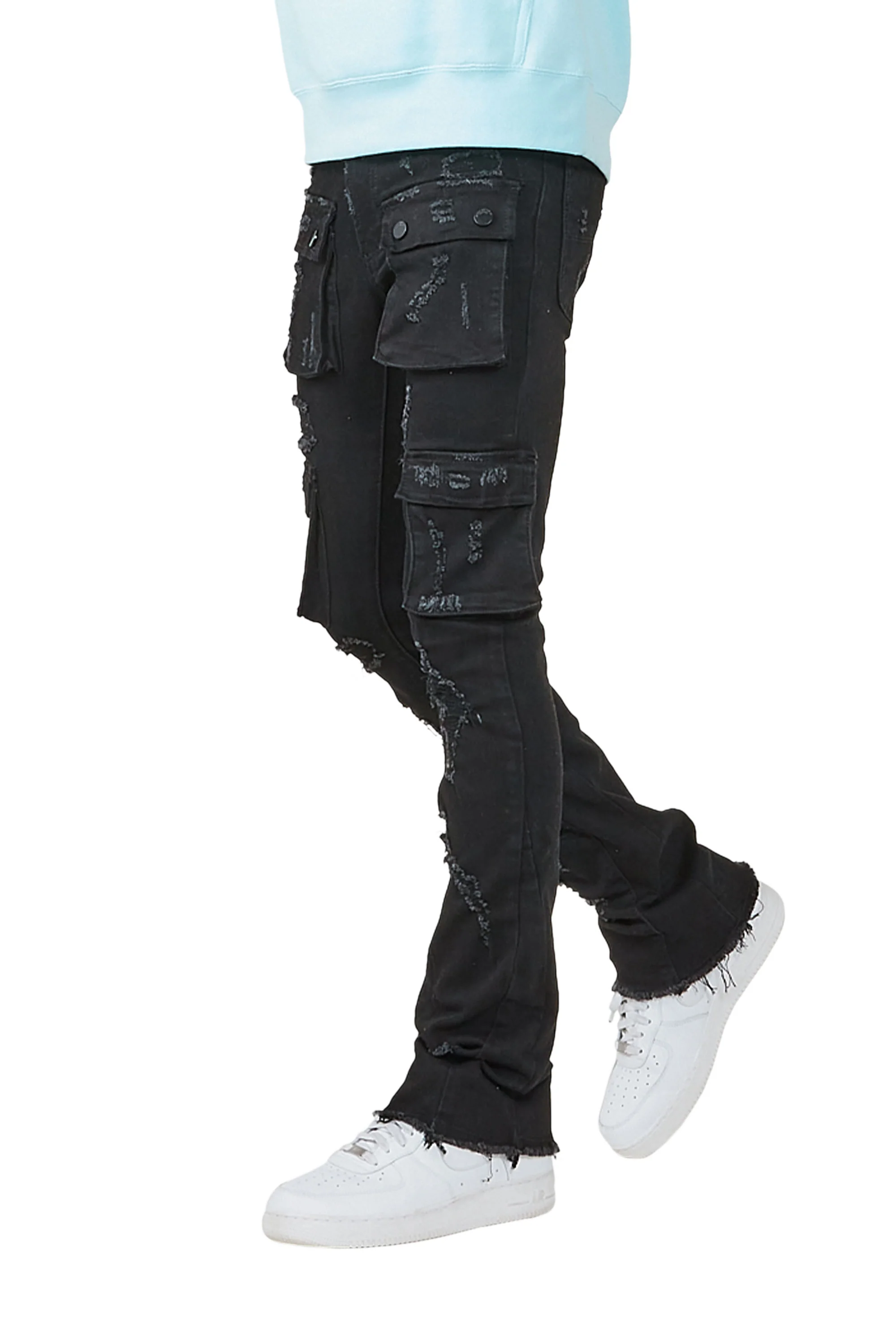 7449-zaid-black-stacked-flare-jean-6.webp Zaid Black Stacked Flare Jean
