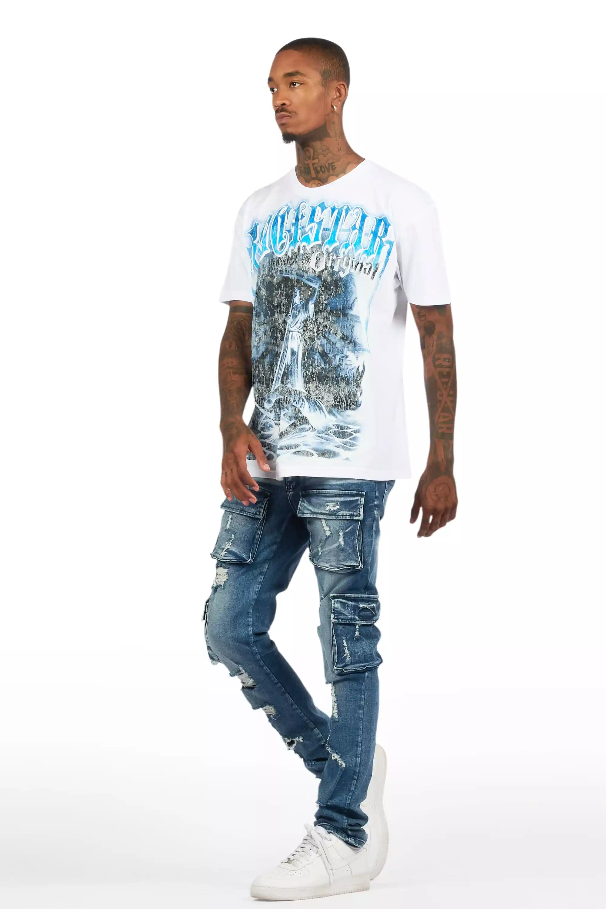 7503-kap-dark-blue-cargo-jean-5.webp Kap Dark Blue Cargo Jean
