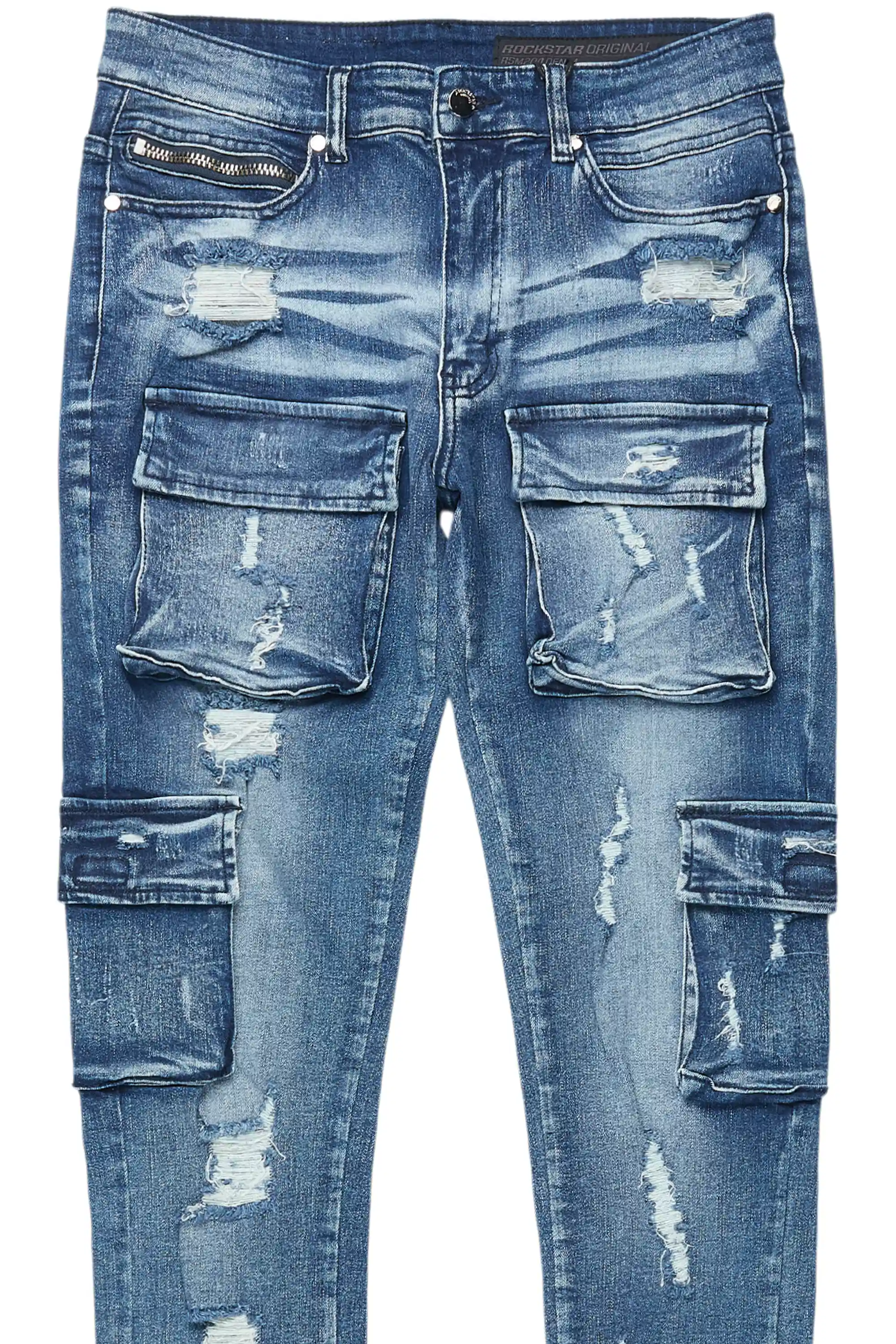 7503-kap-dark-blue-cargo-jean-6.webp Kap Dark Blue Cargo Jean