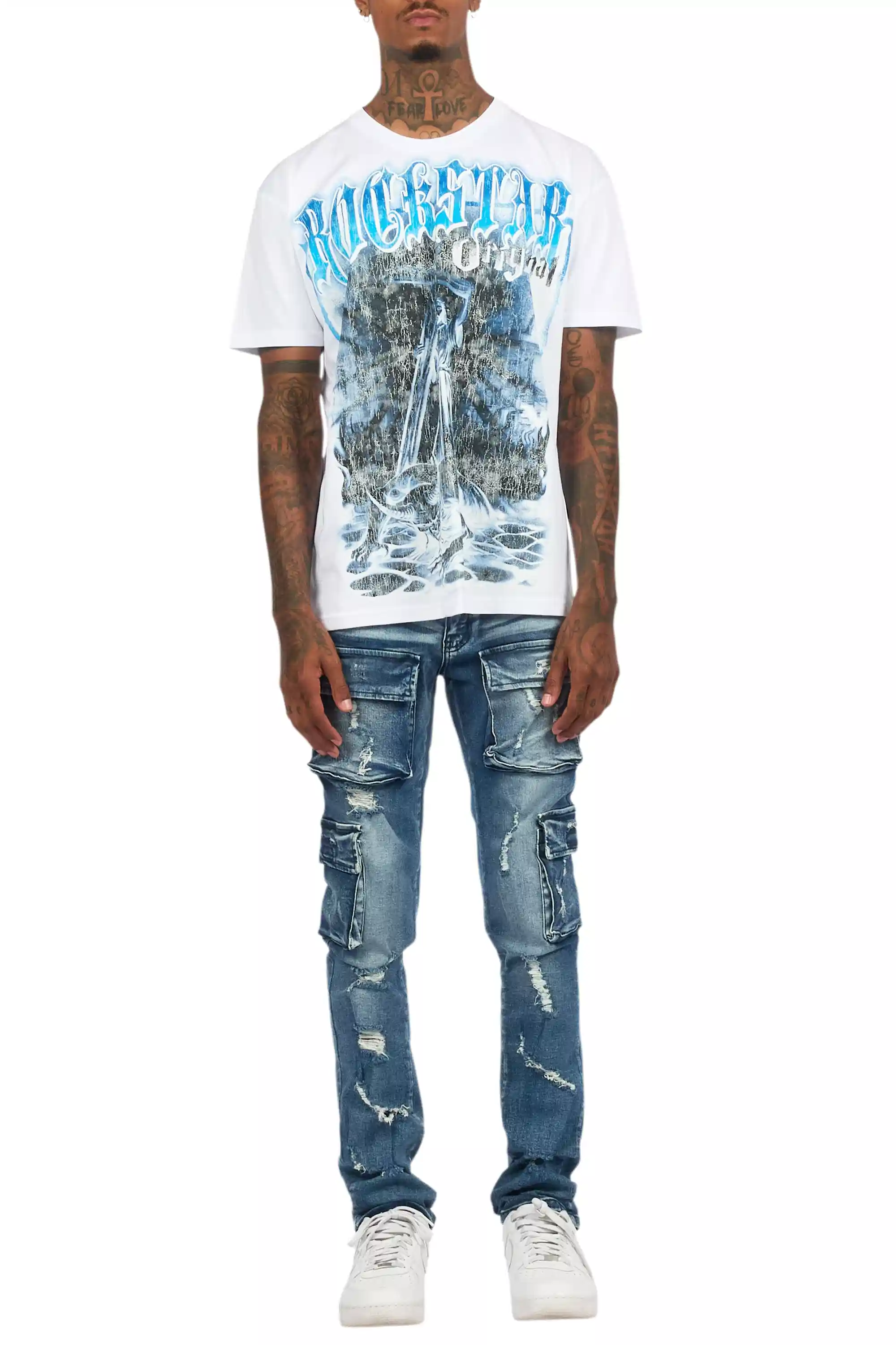 7503-kap-dark-blue-cargo-jean-8.webp Kap Dark Blue Cargo Jean