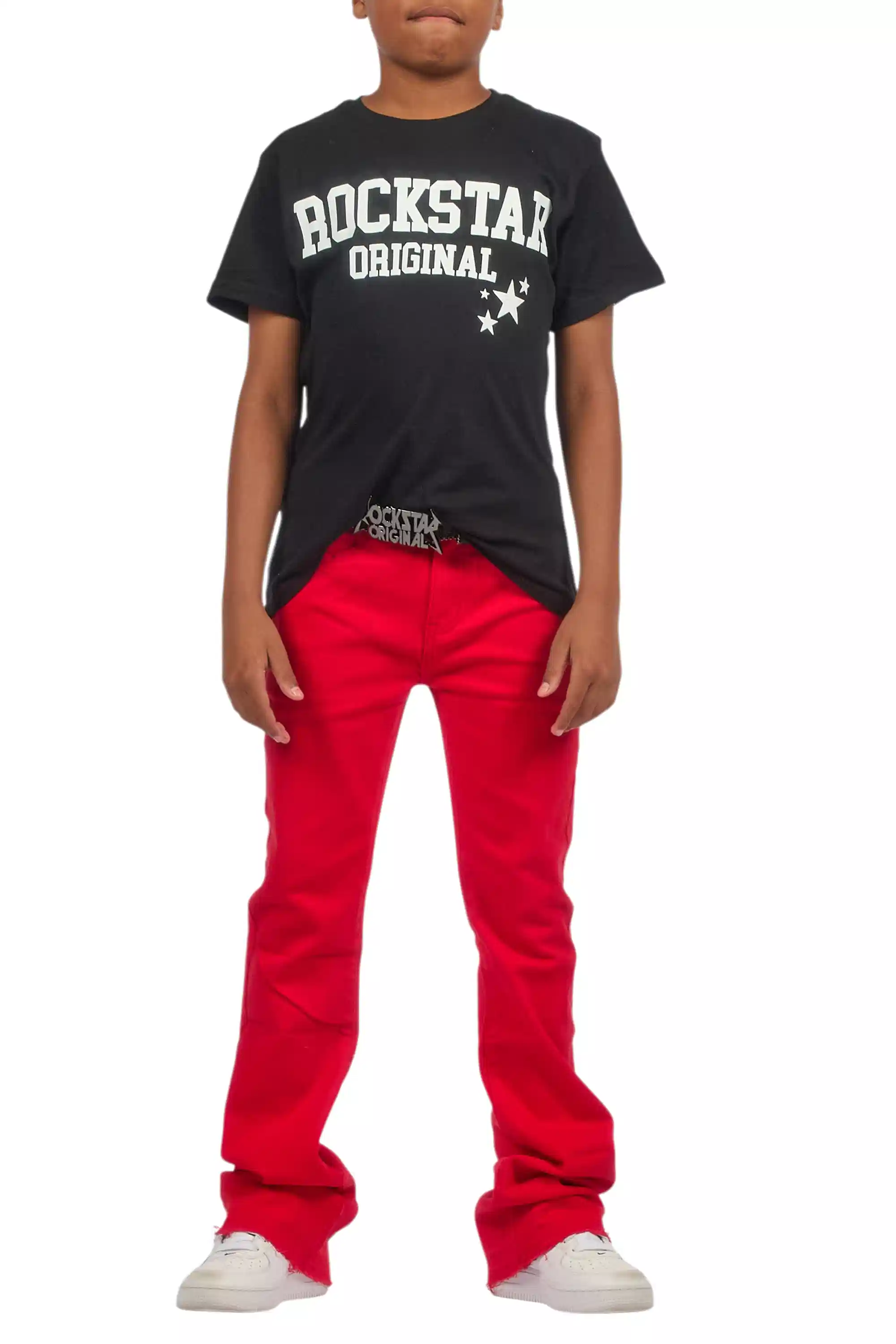 752-boys-dag-red-stacked-flare-jean-10.webp Boys Dag Red Stacked Flare Jean