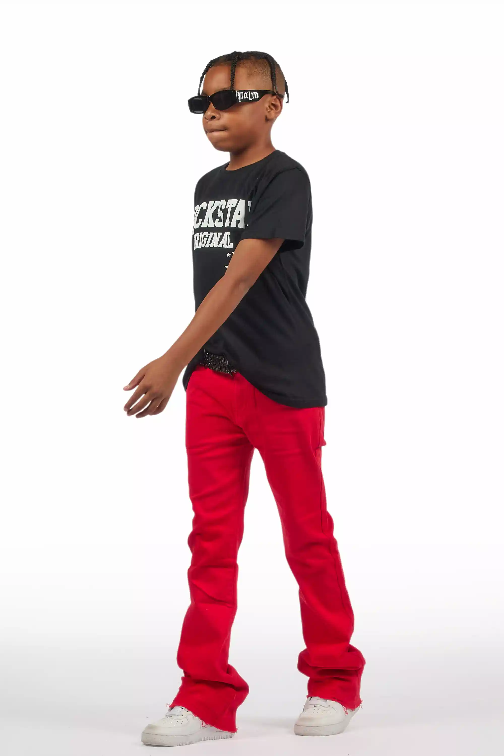 752-boys-dag-red-stacked-flare-jean-5.webp Boys Dag Red Stacked Flare Jean