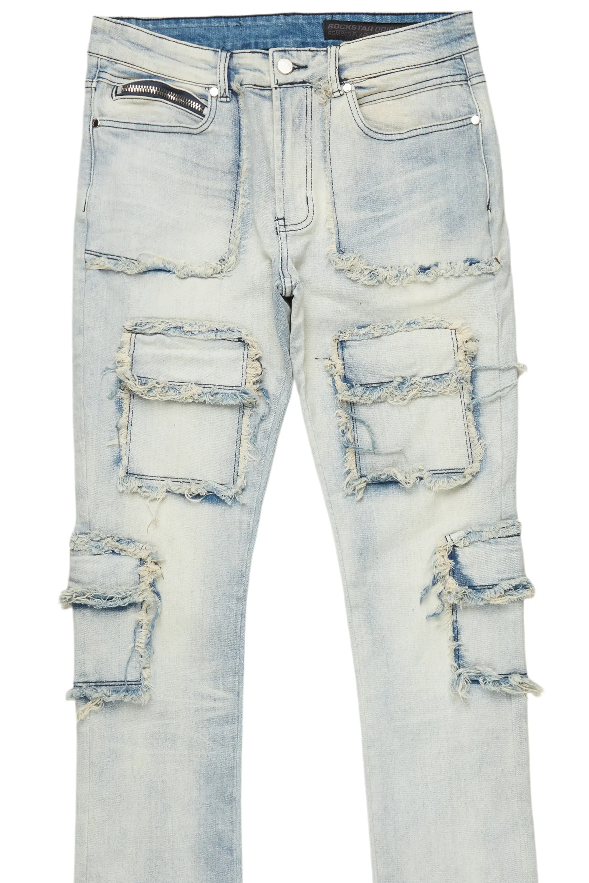 7605-tyrell-blue-stacked-flare-cargo-jean-8.webp Tyrell Blue Stacked Flare Cargo Jean