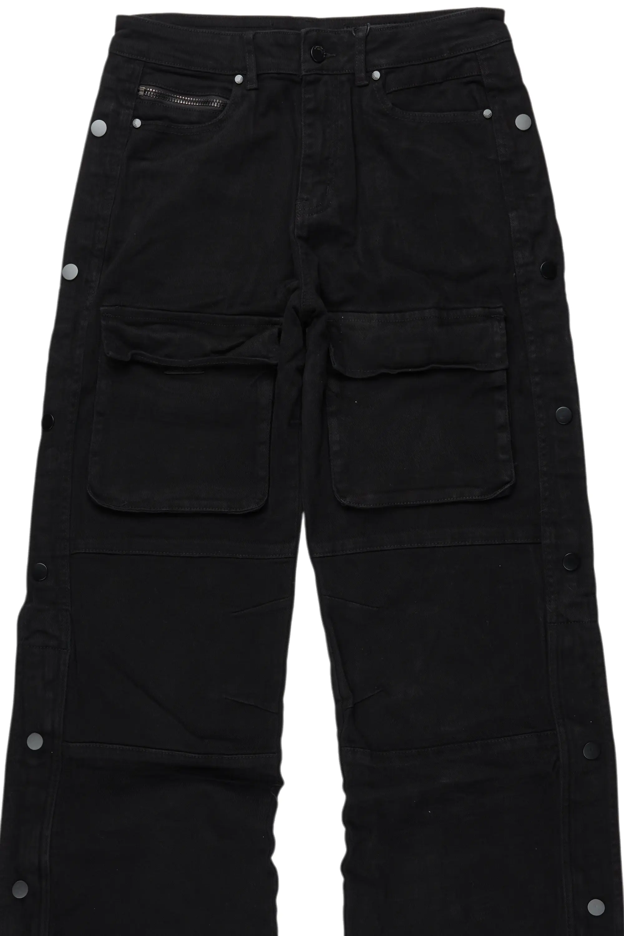 7615-yuri-black-stacked-cargo-flare-jean-8.png Yuri Black Stacked Cargo Flare Jean