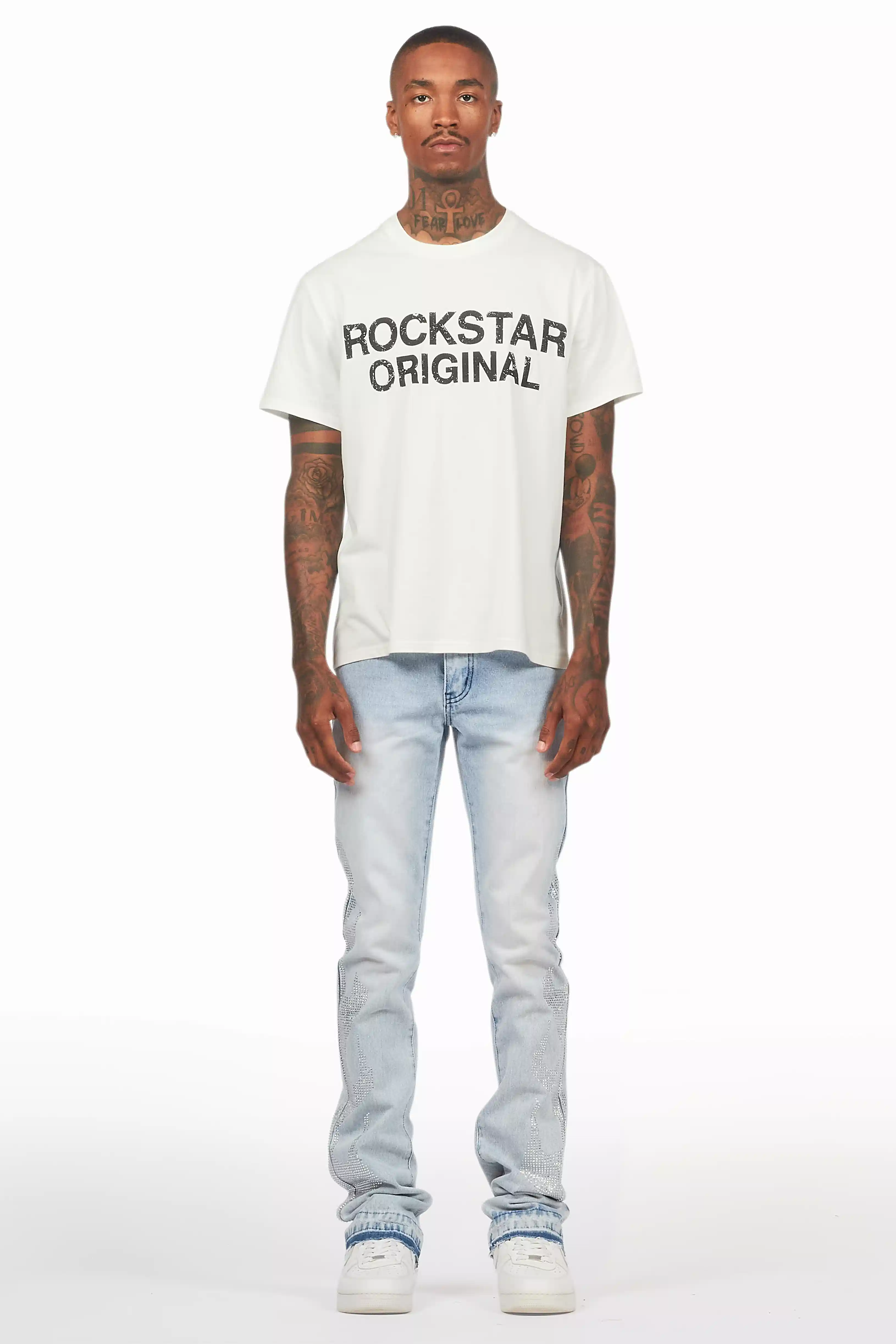 7666-jian-light-blue-rhinestone-stacked-flare-jean-3.webp Jian Light Blue Rhinestone Stacked Flare Jean
