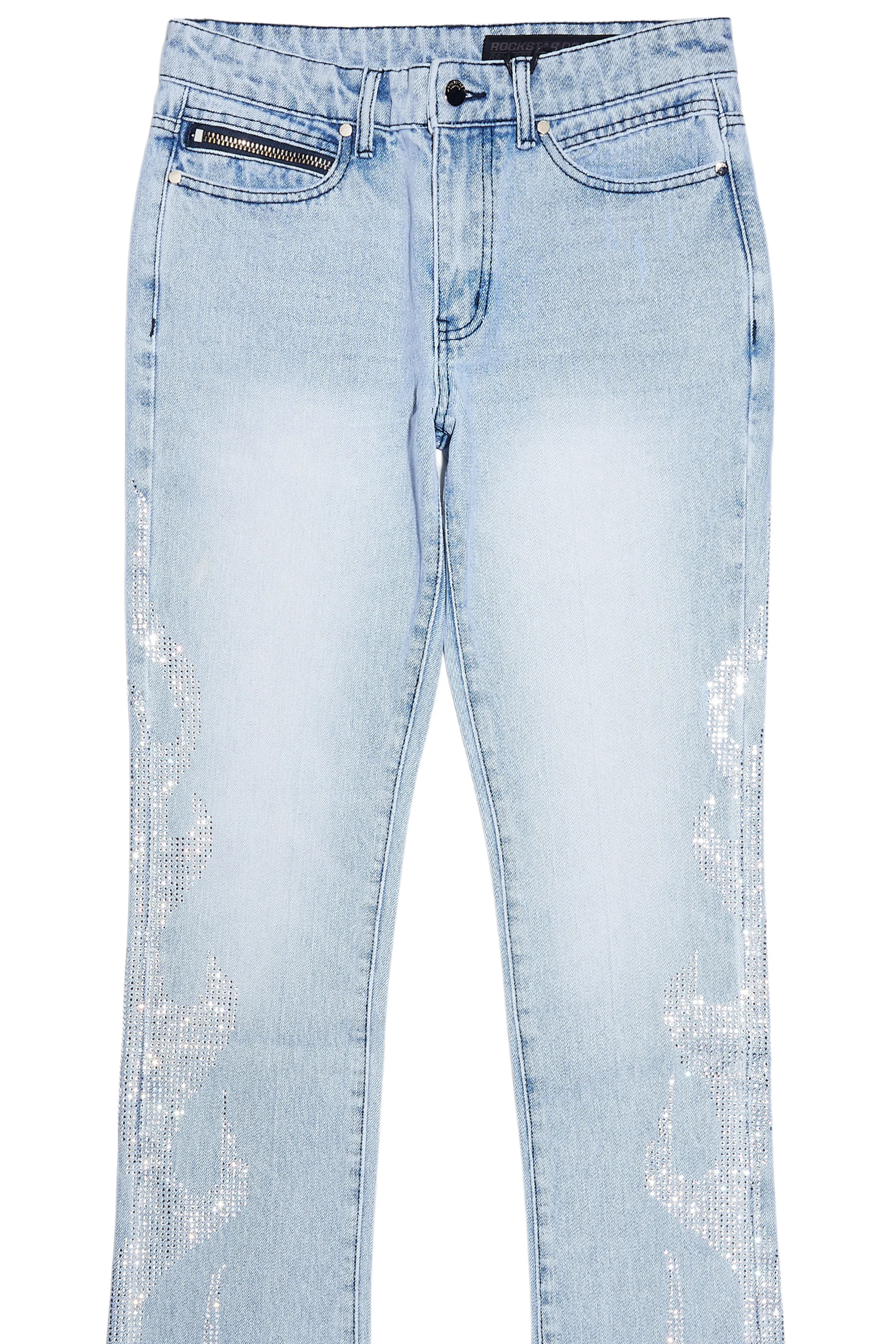 7666-jian-light-blue-rhinestone-stacked-flare-jean-9.webp Jian Light Blue Rhinestone Stacked Flare Jean