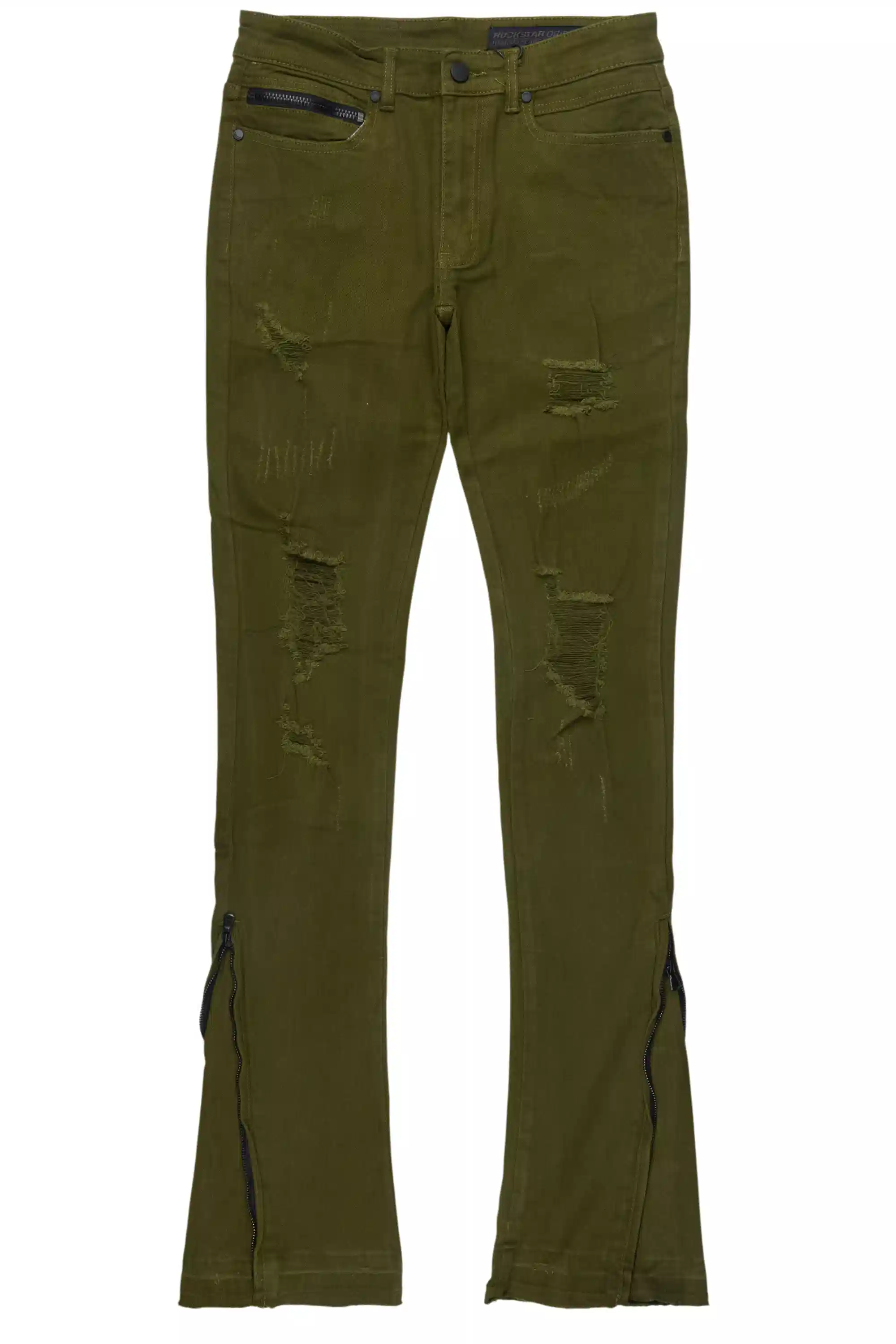 7676-jaymes-olive-stacked-flare-jean-2.webp Jaymes Olive Stacked Flare Jean