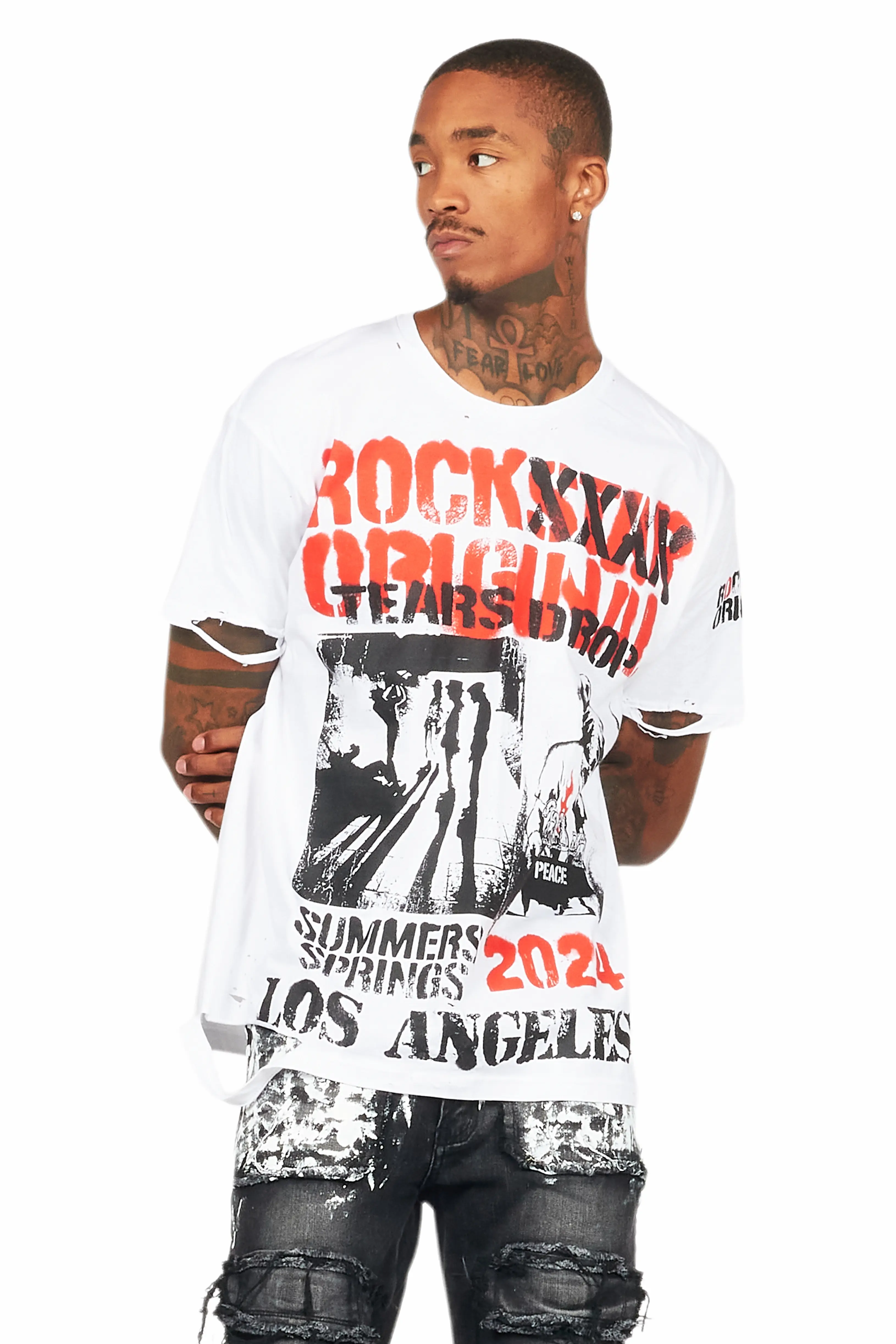 7707-omer-white-oversized-graphic-t-shirt-4.webp Omer White Oversized Graphic T-Shirt