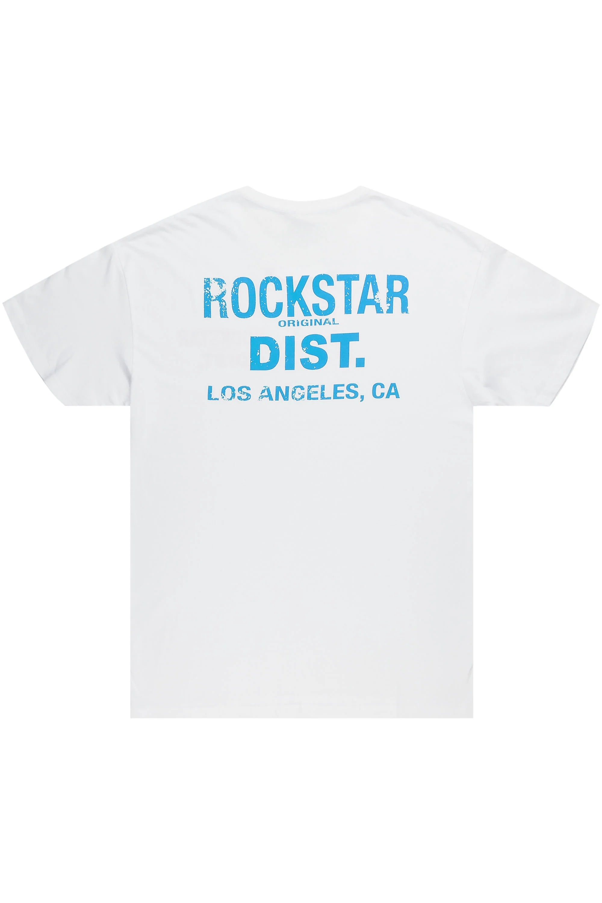 Lake White/Blue Graphic T-Shirt