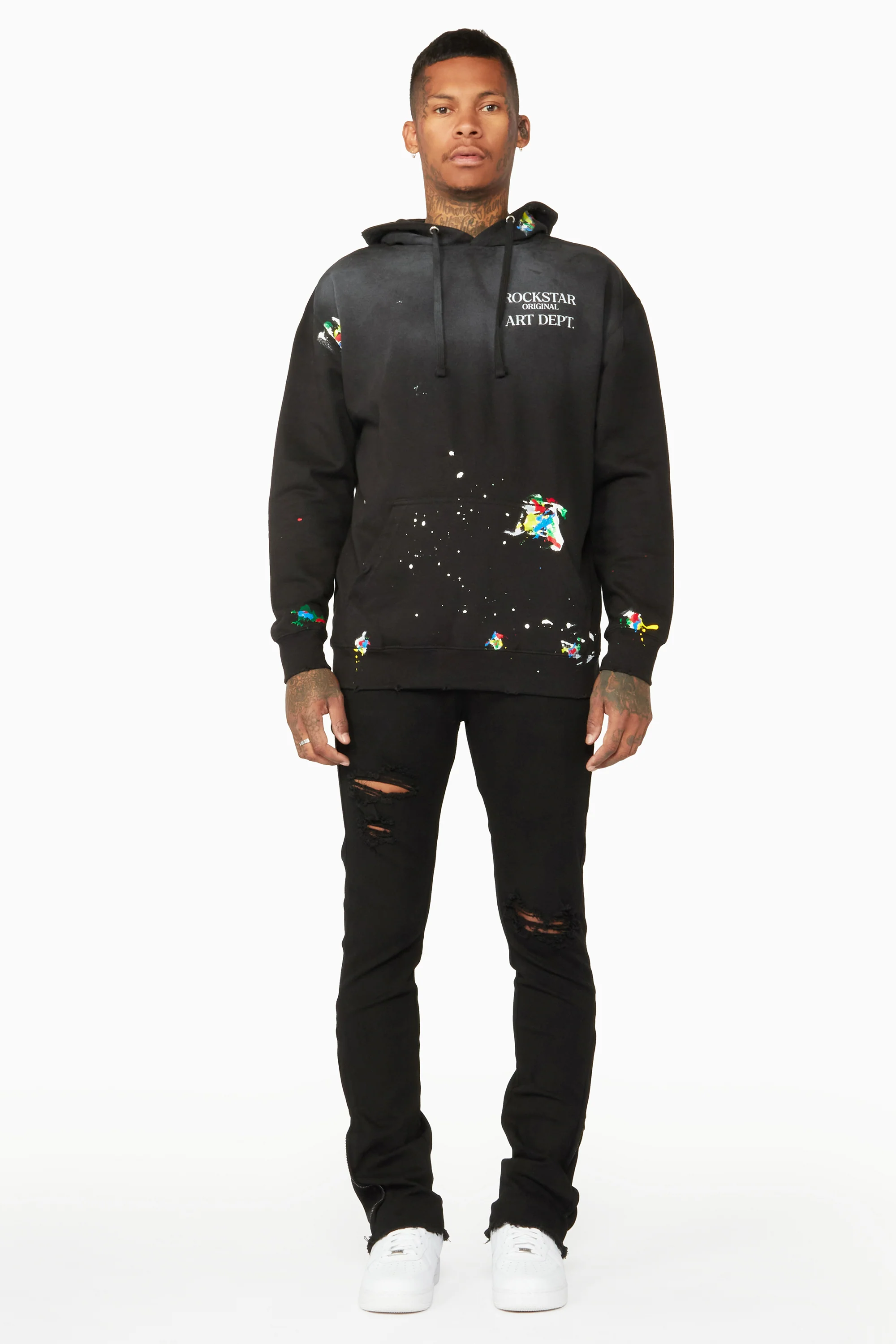 7824-ferg-black-stacked-flare-jean-3.webp Ferg Black Stacked Flare Jean