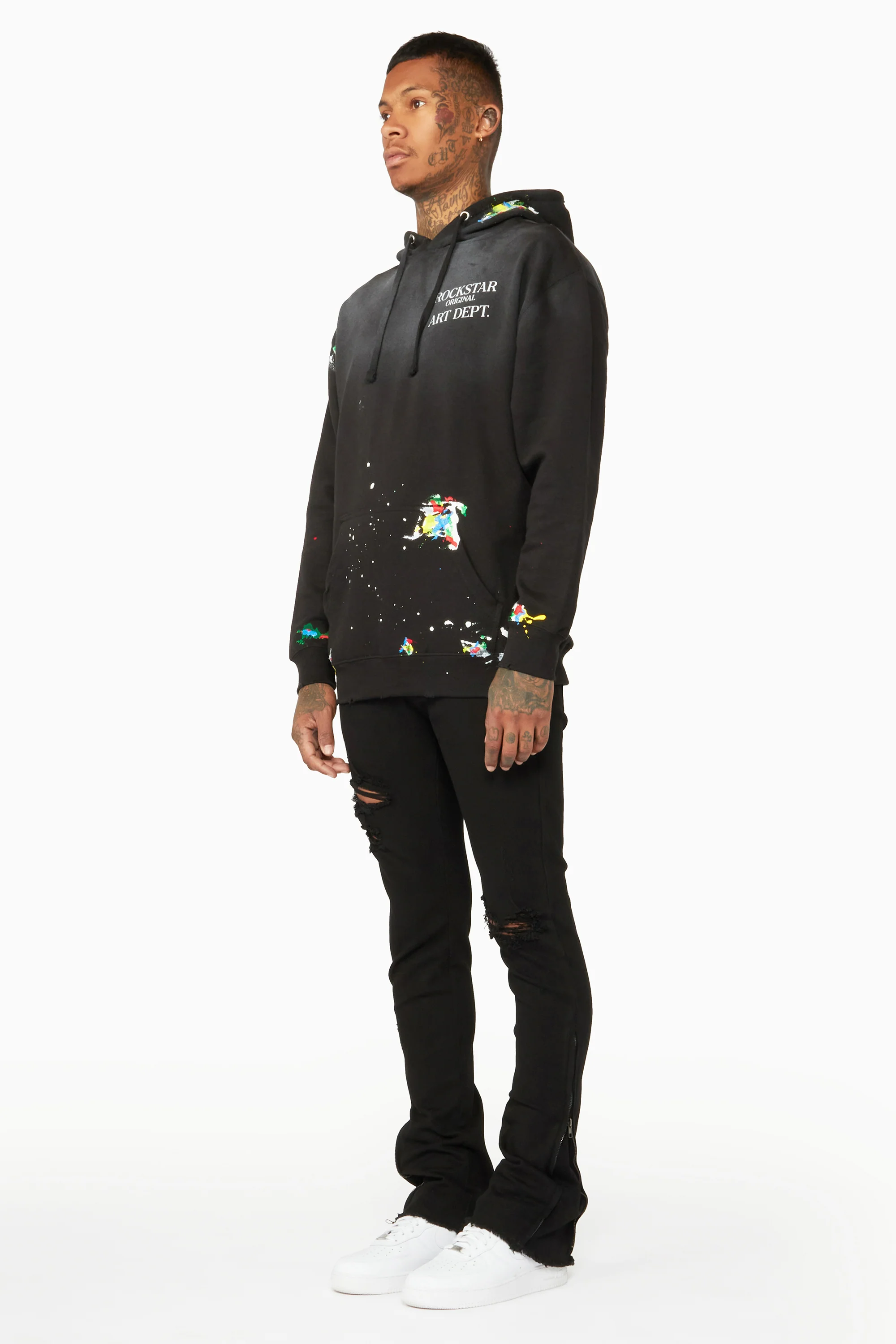 7824-ferg-black-stacked-flare-jean-4.webp Ferg Black Stacked Flare Jean
