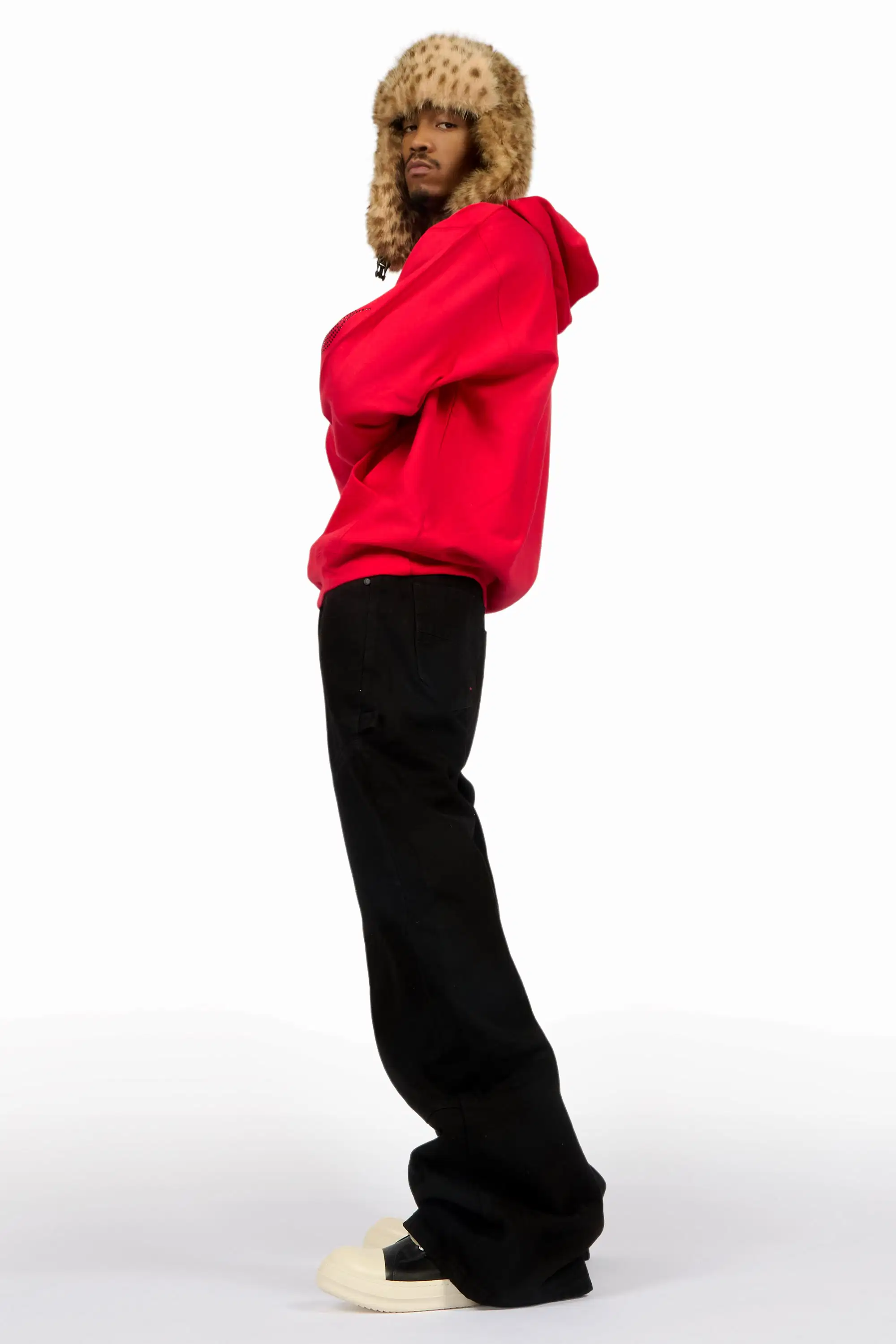 Strake Black Baggy Jeans