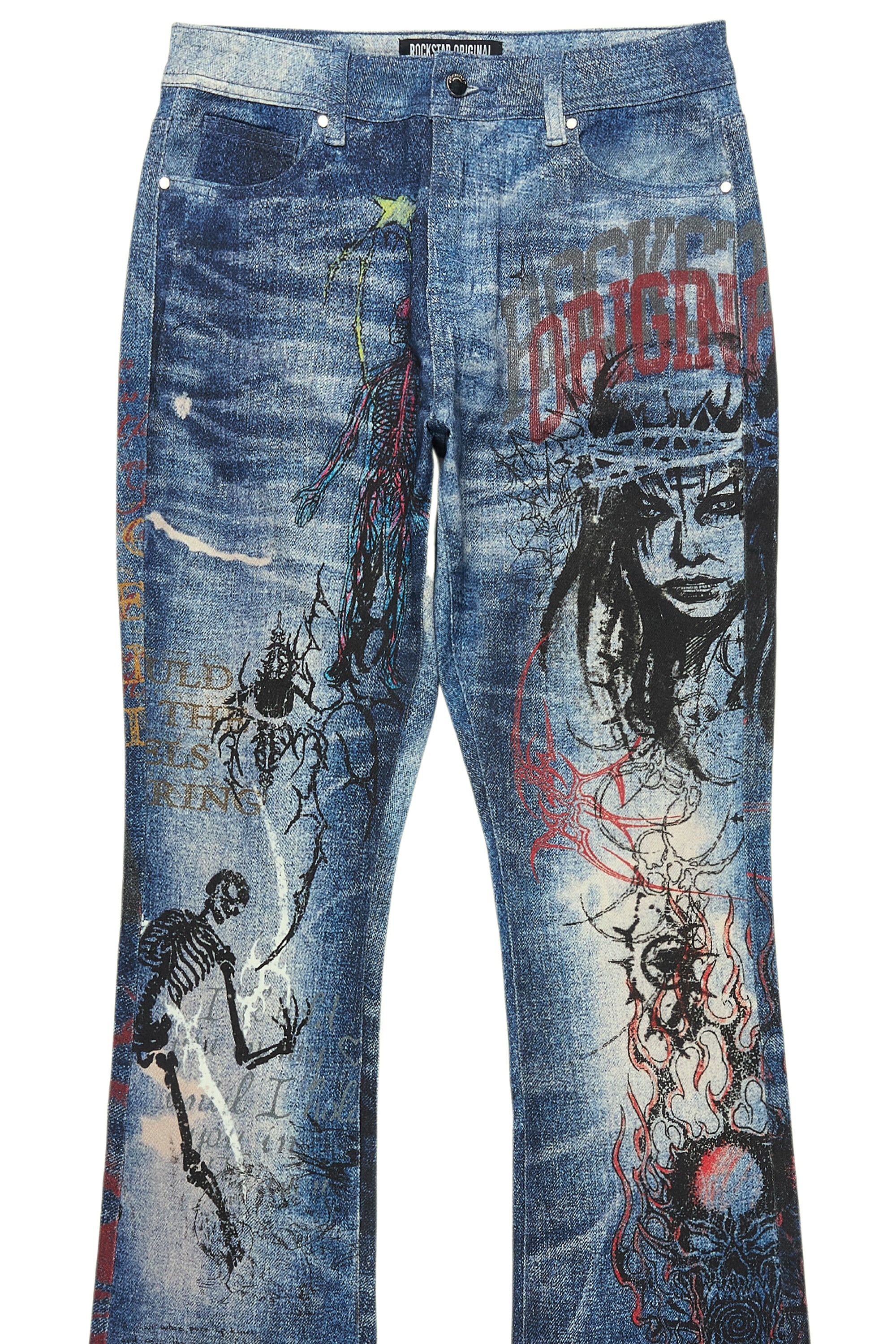 8100-blaytex-blue-stacked-flare-jean-7.jpg Blaytex Blue Stacked Flare Jean